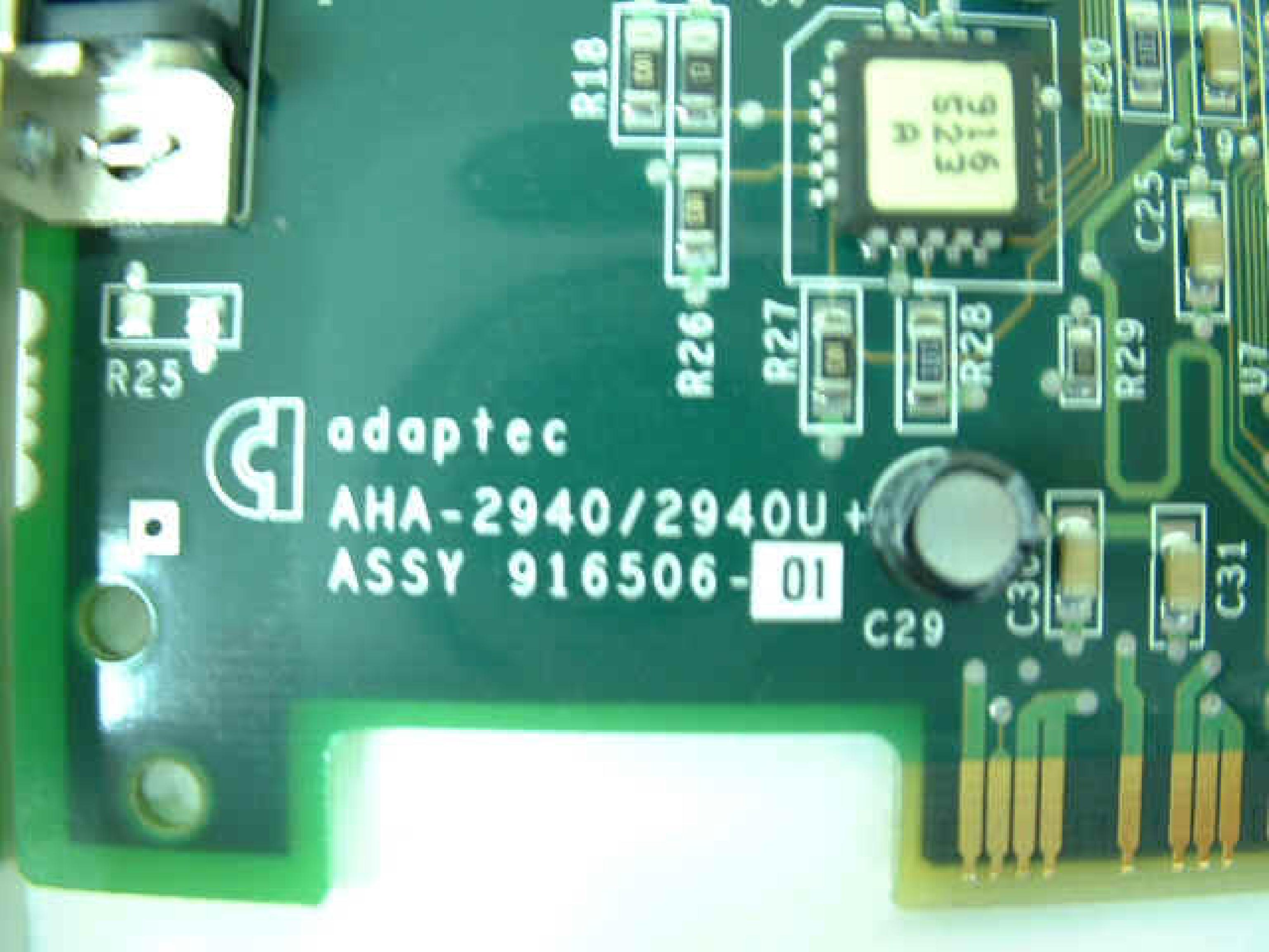 ADAPTEC AHA-2940S71 PCI SCSI BUSMASTERING CONTROLLER