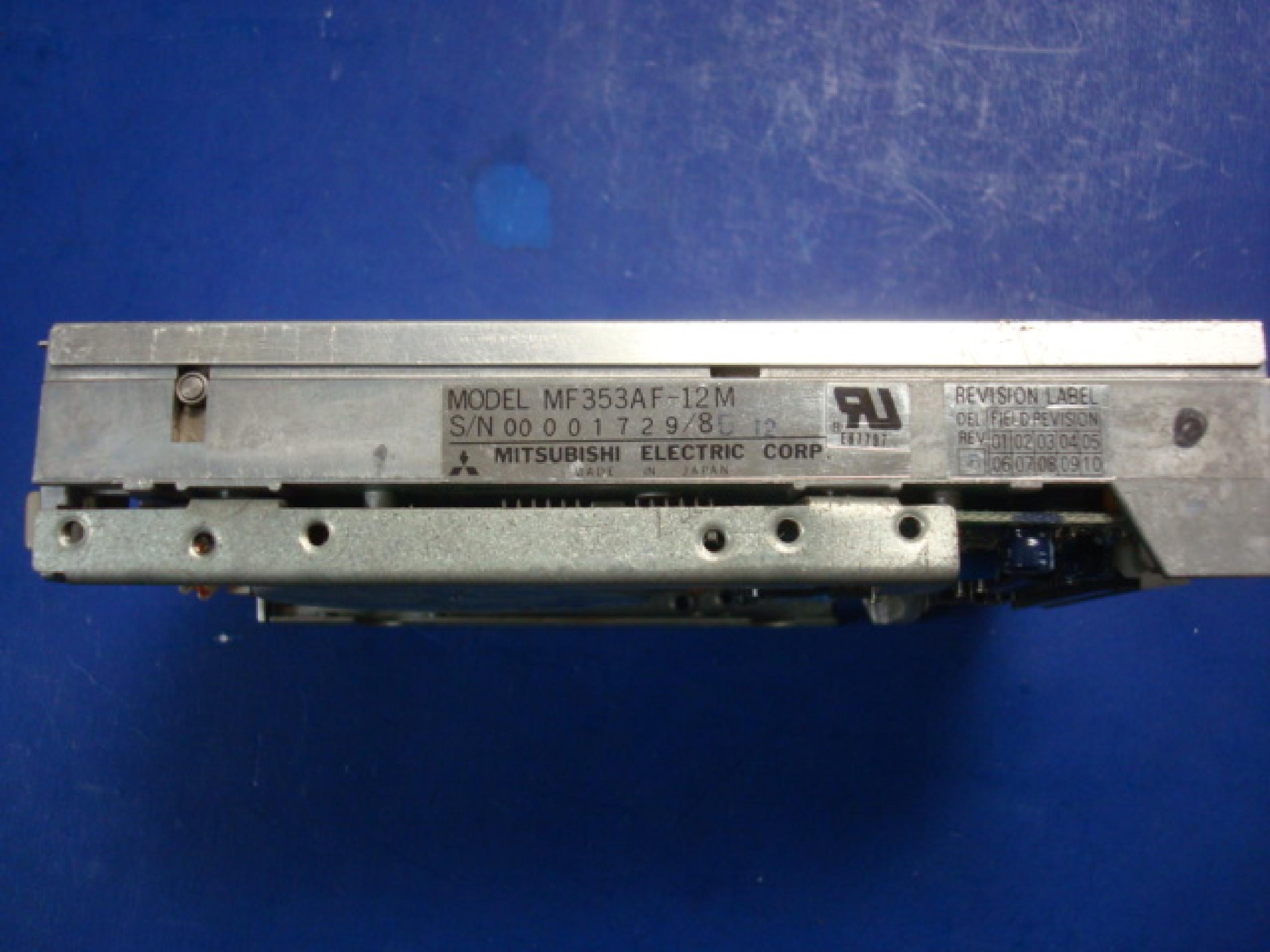 MITSUBISHI MF353AF-12M 3.5 FLOPPY DRIVE FOR 5085 OR 508X