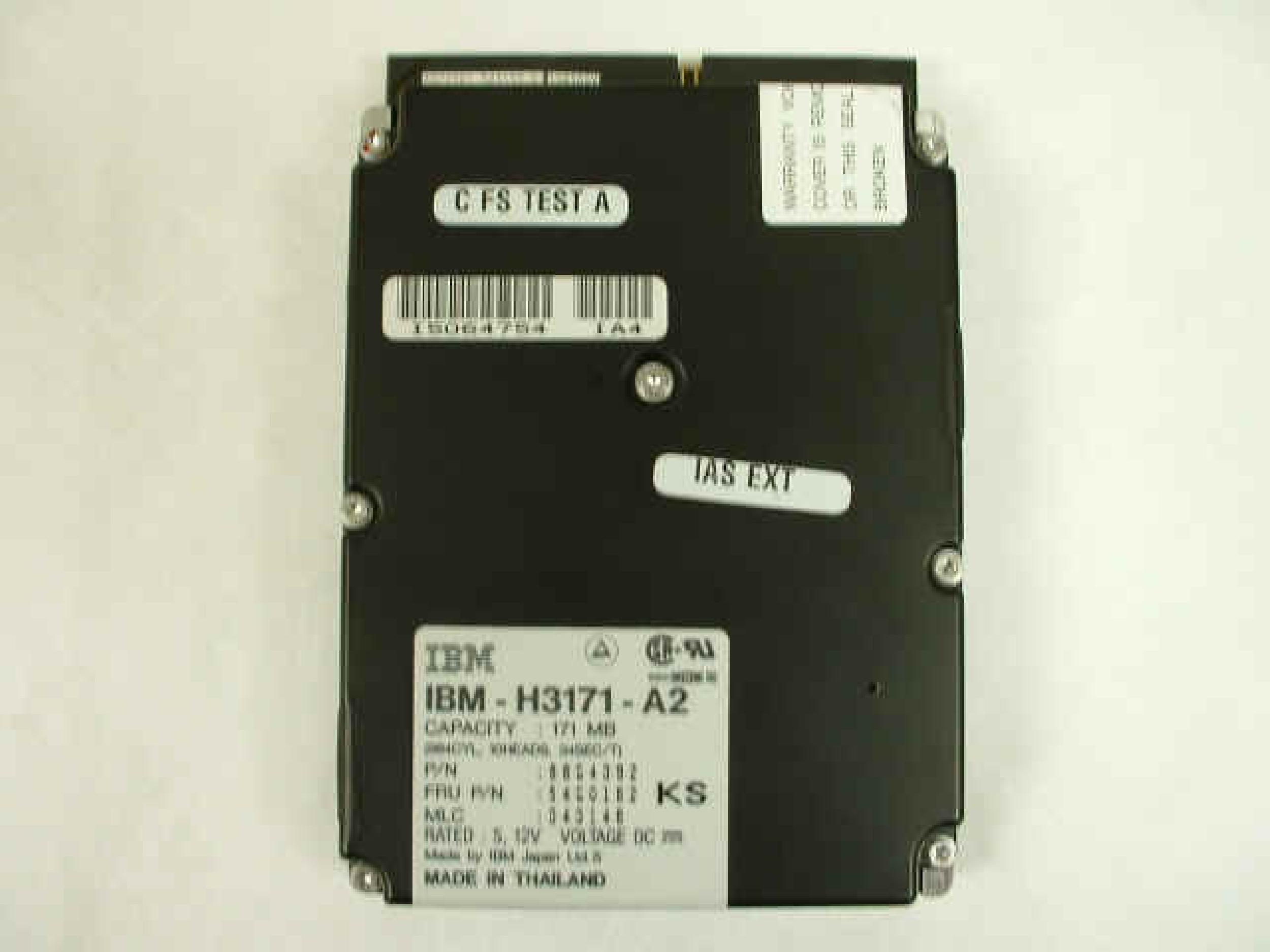 IBM 73G3916 171MB IDE FACTORY REFURB 3.5INCH