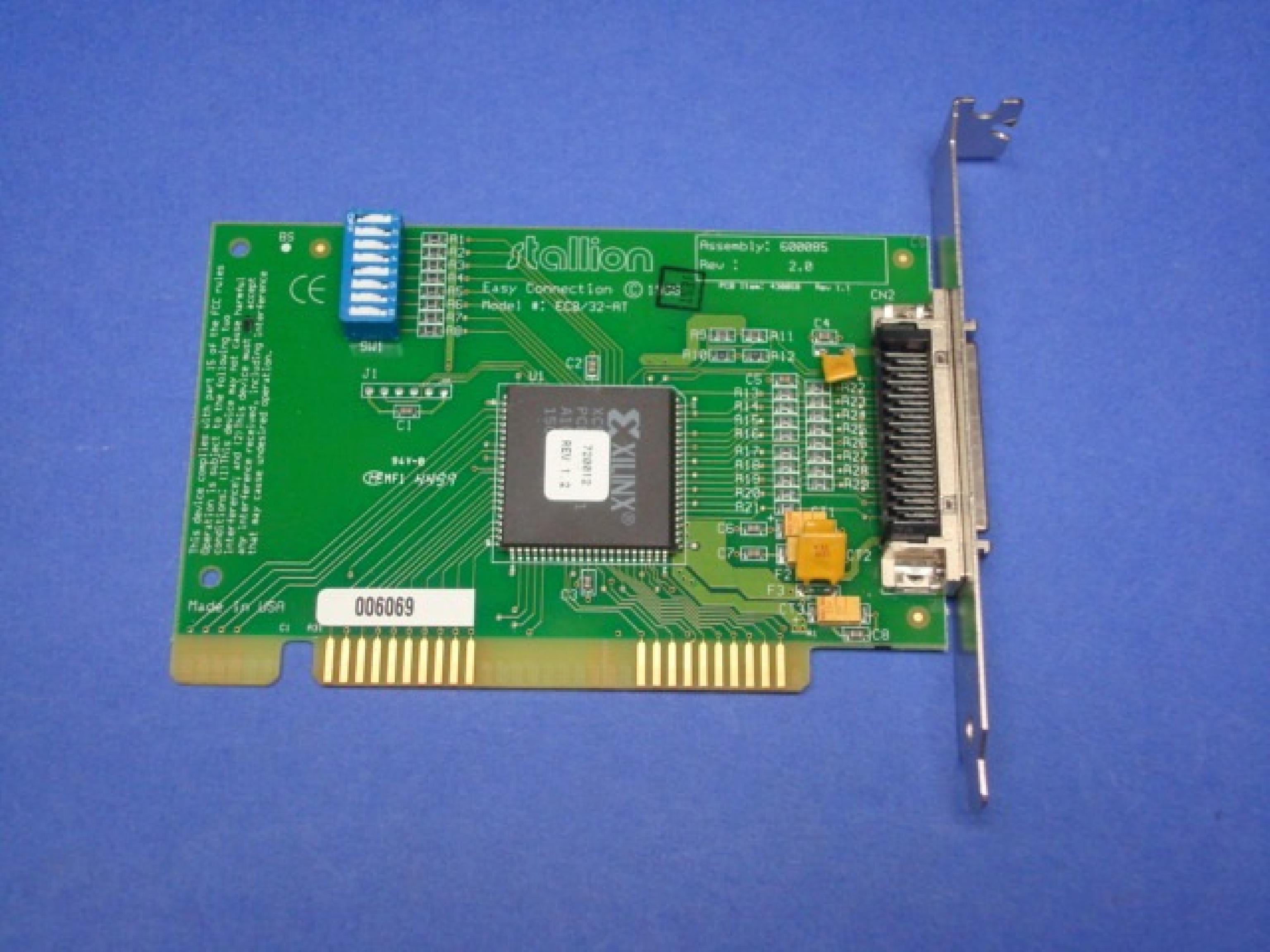 STALLION TECHNOLOGIES 600085 EASY CONNECTION 8PORT/32BIT EC8/32-AT