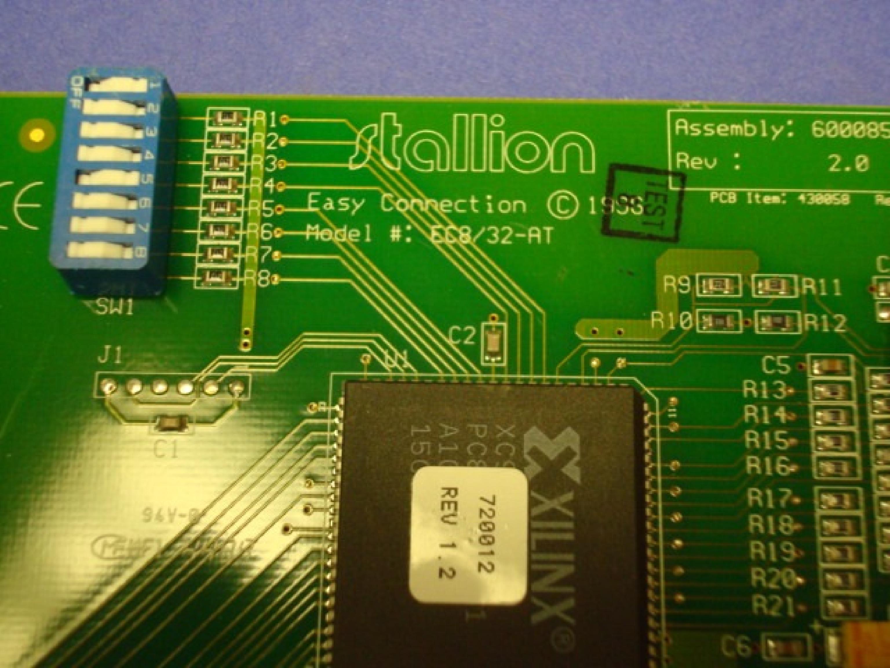 STALLION TECHNOLOGIES 600085 EASY CONNECTION 8PORT/32BIT EC8/32-AT