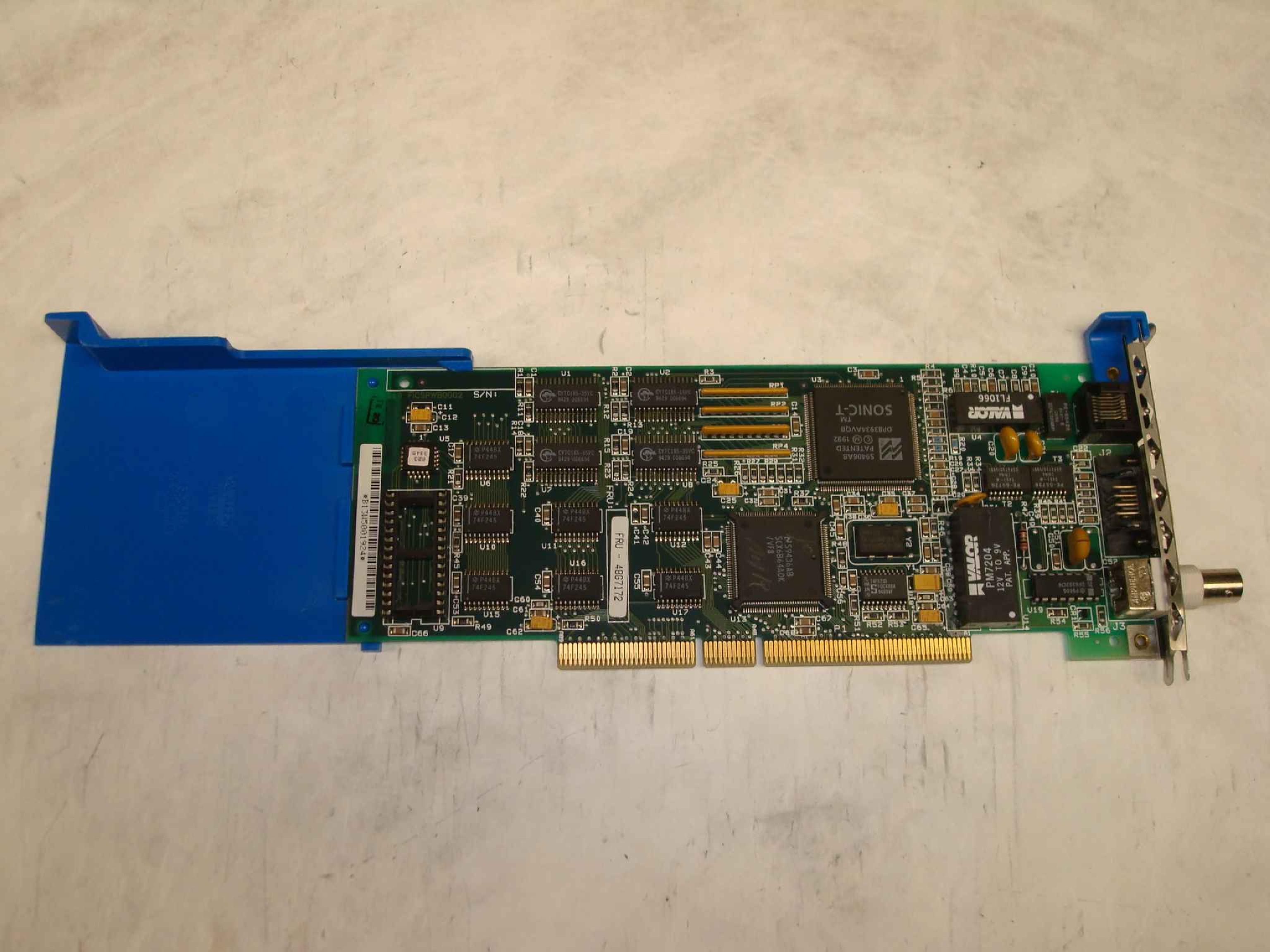 IBM 48G7171 SHORT MICROCHANNEL ETHERNET ADAPTER/A SHORT CARD WITHOUT RPL