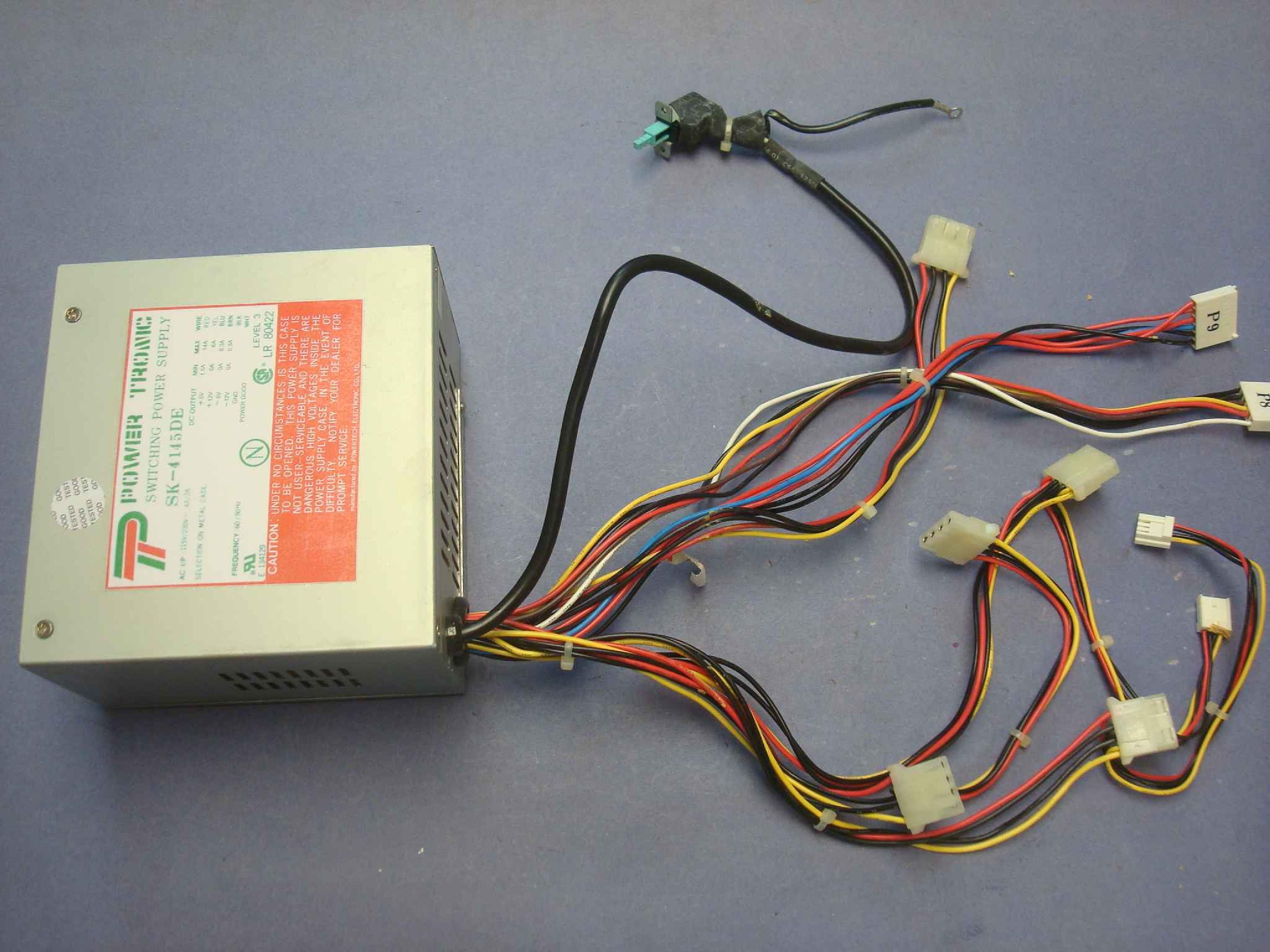 POWER TRONIC POW145001ADWW POWER SUPPLY FOR GATEWAY 145 WATT