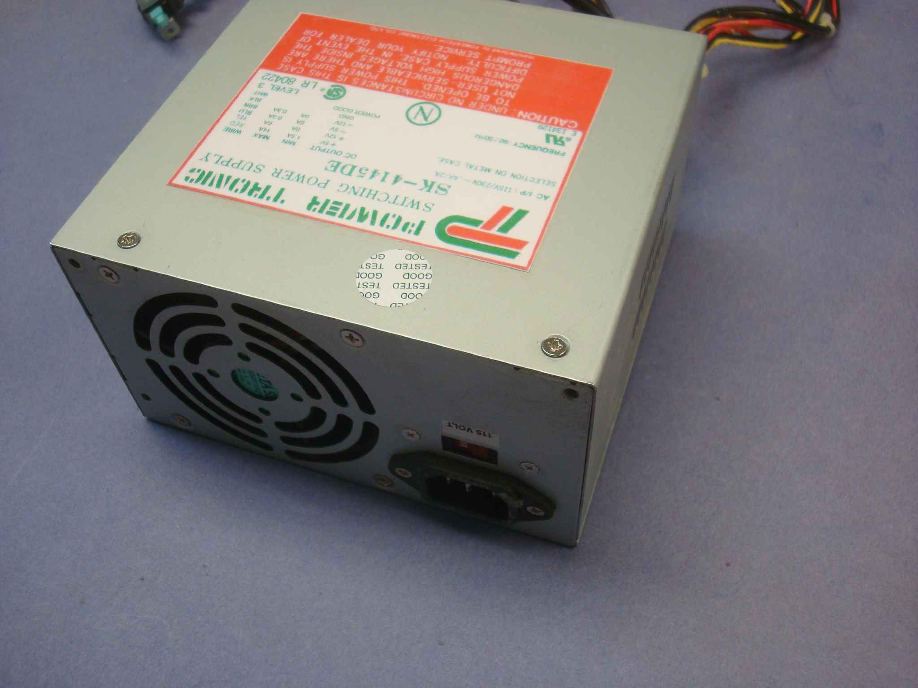 POWER TRONIC POW145001ADWW POWER SUPPLY FOR GATEWAY 145 WATT