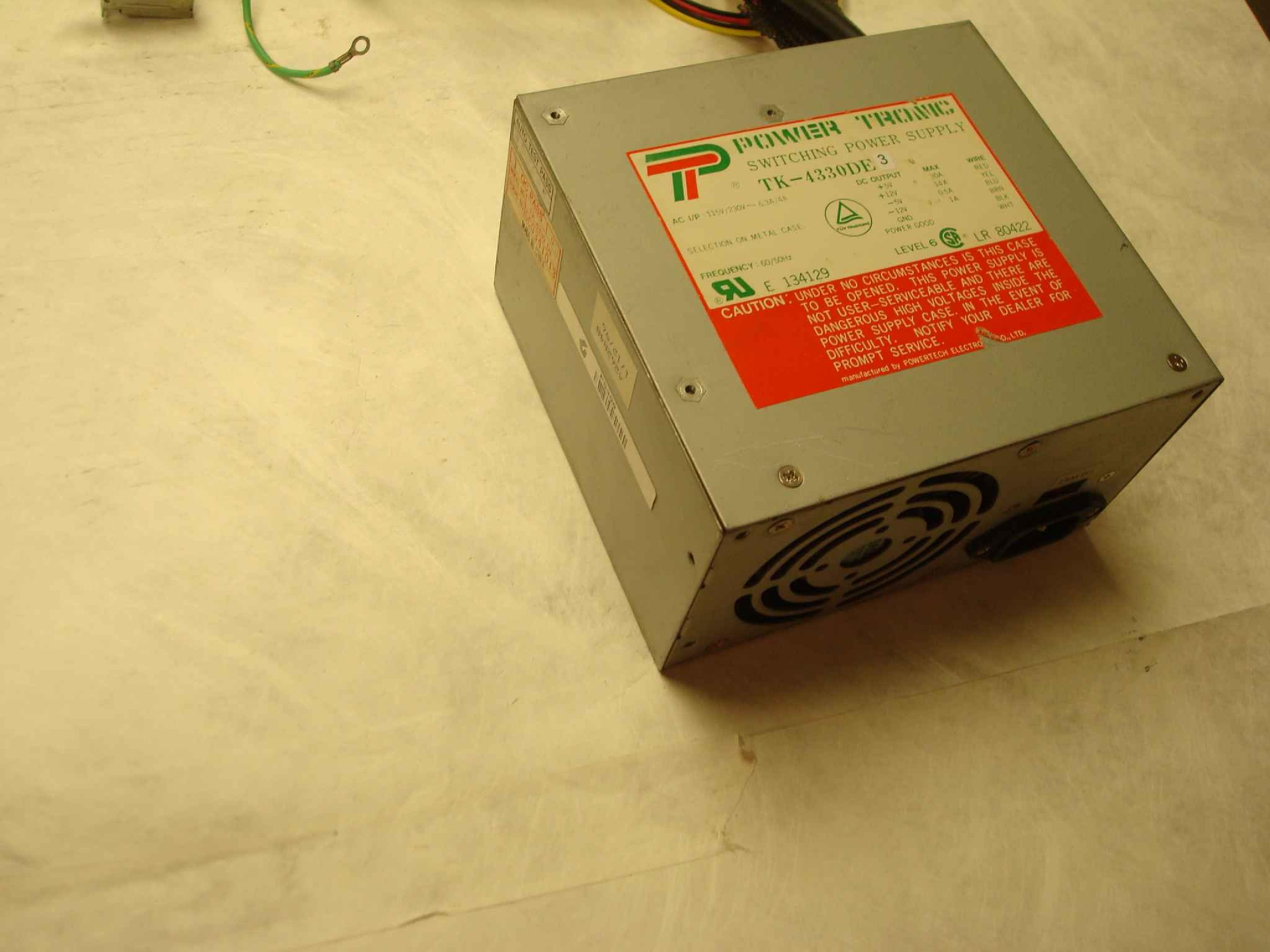 POWER TRONIC TK-4330DE3 POWER SUPPLY 300 WATT AT STYLE