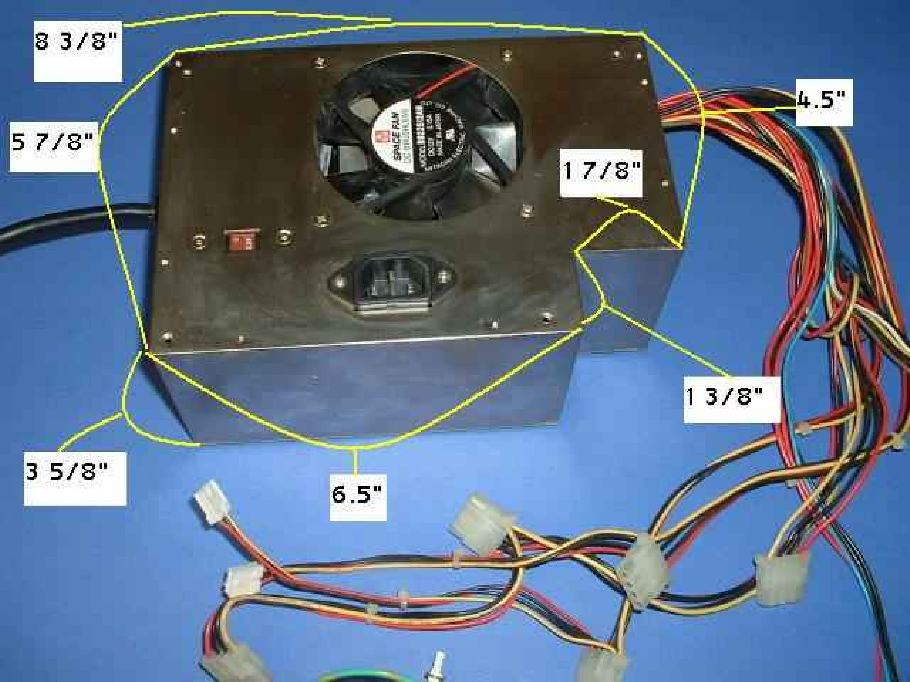 POWER TRONIC POW200001ABWW COMPATIBLE INSTOCK ONLY POWER SUPPLY AT REMOTE SLIM STYLE