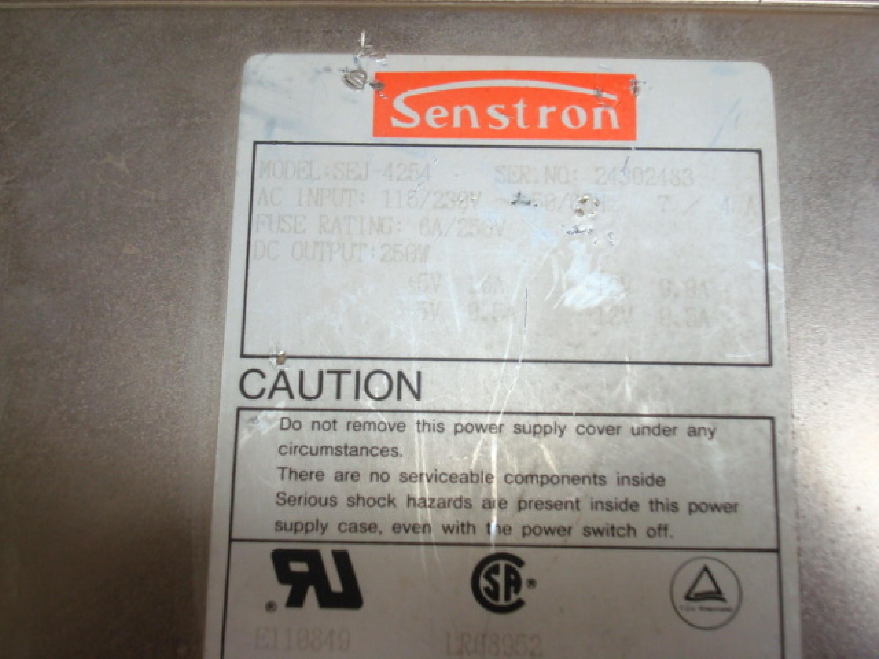 SENSTRON SEJ-4254 COMPATIBLE IN STOCK, POWER SUPPLY