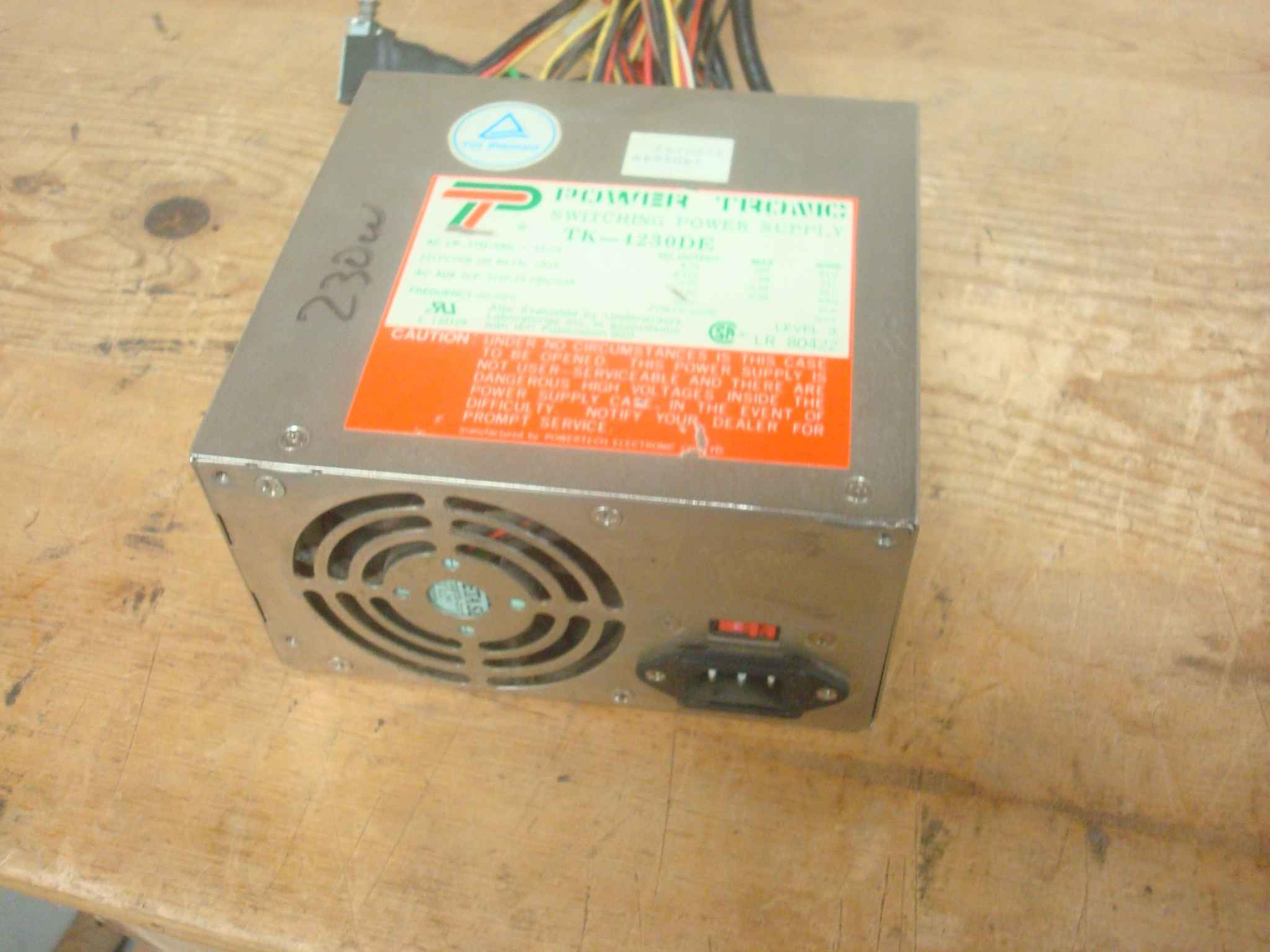 POWER TRONIC TK-4230DE AT STYLE SWITCHING POWER SUPPLY PULLED FROM JUPITER 600