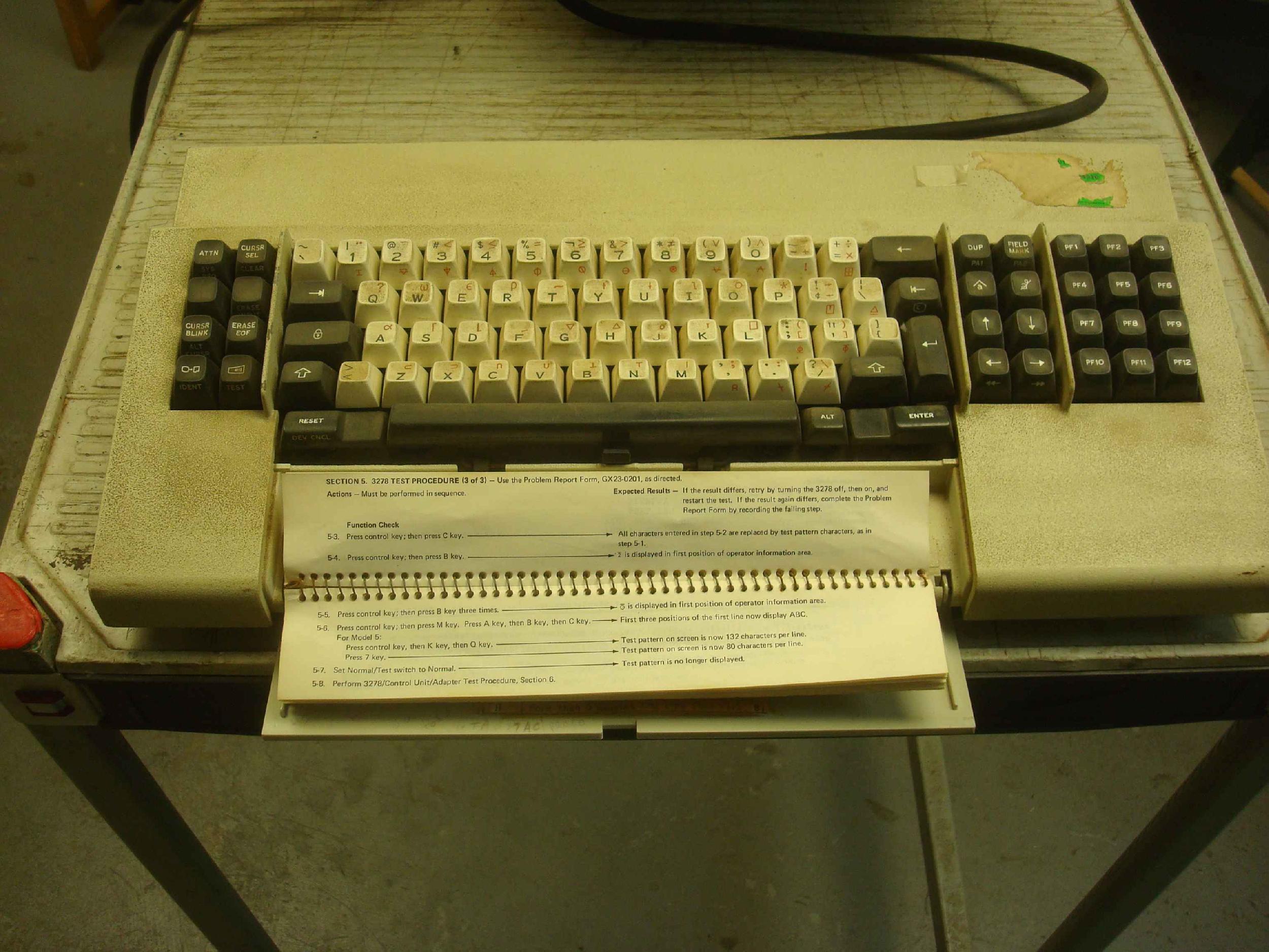 IBM 83A67 TERMINAL