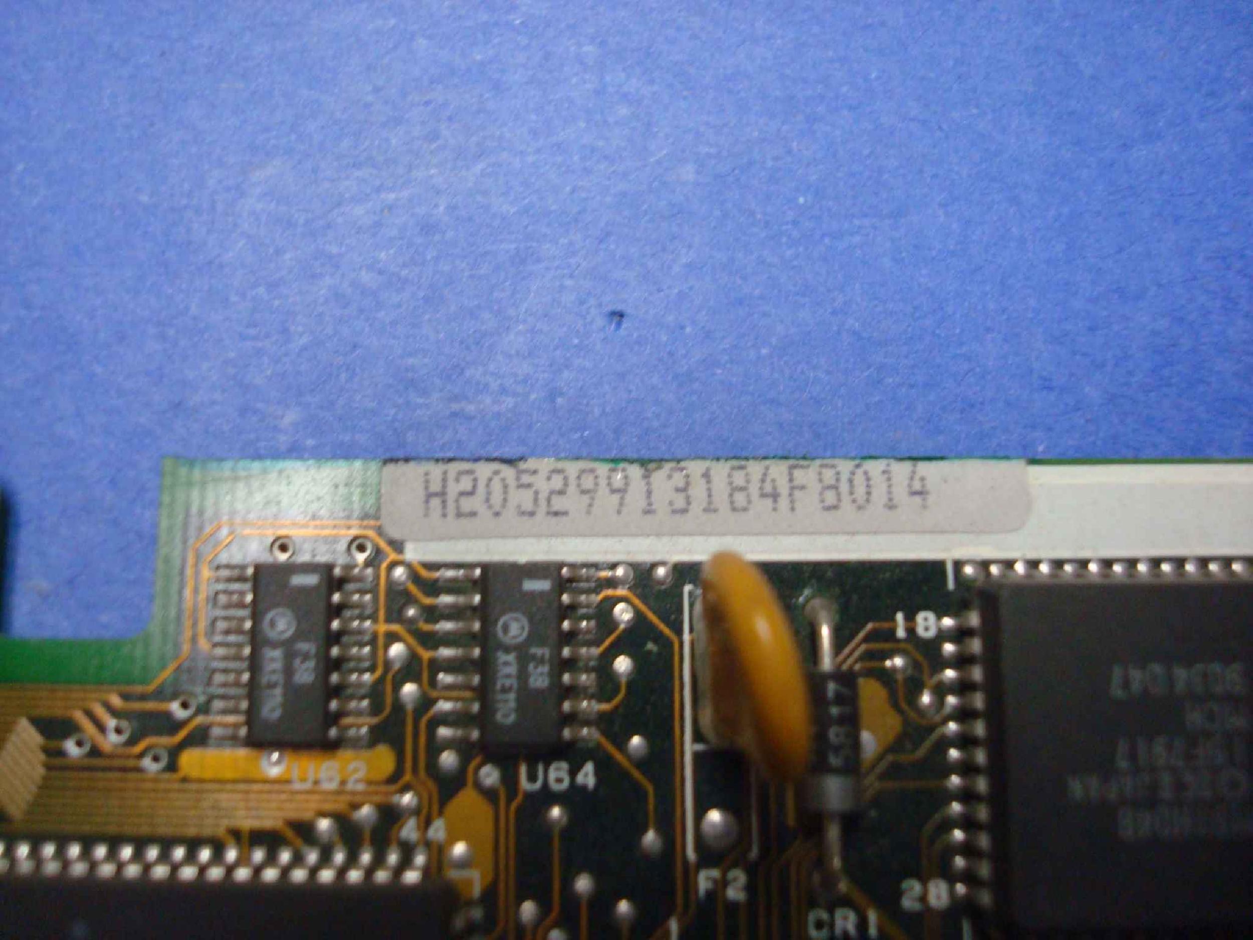 IBM 84F8014 PS/2 SCSI CONTROLLER WITH CACHE