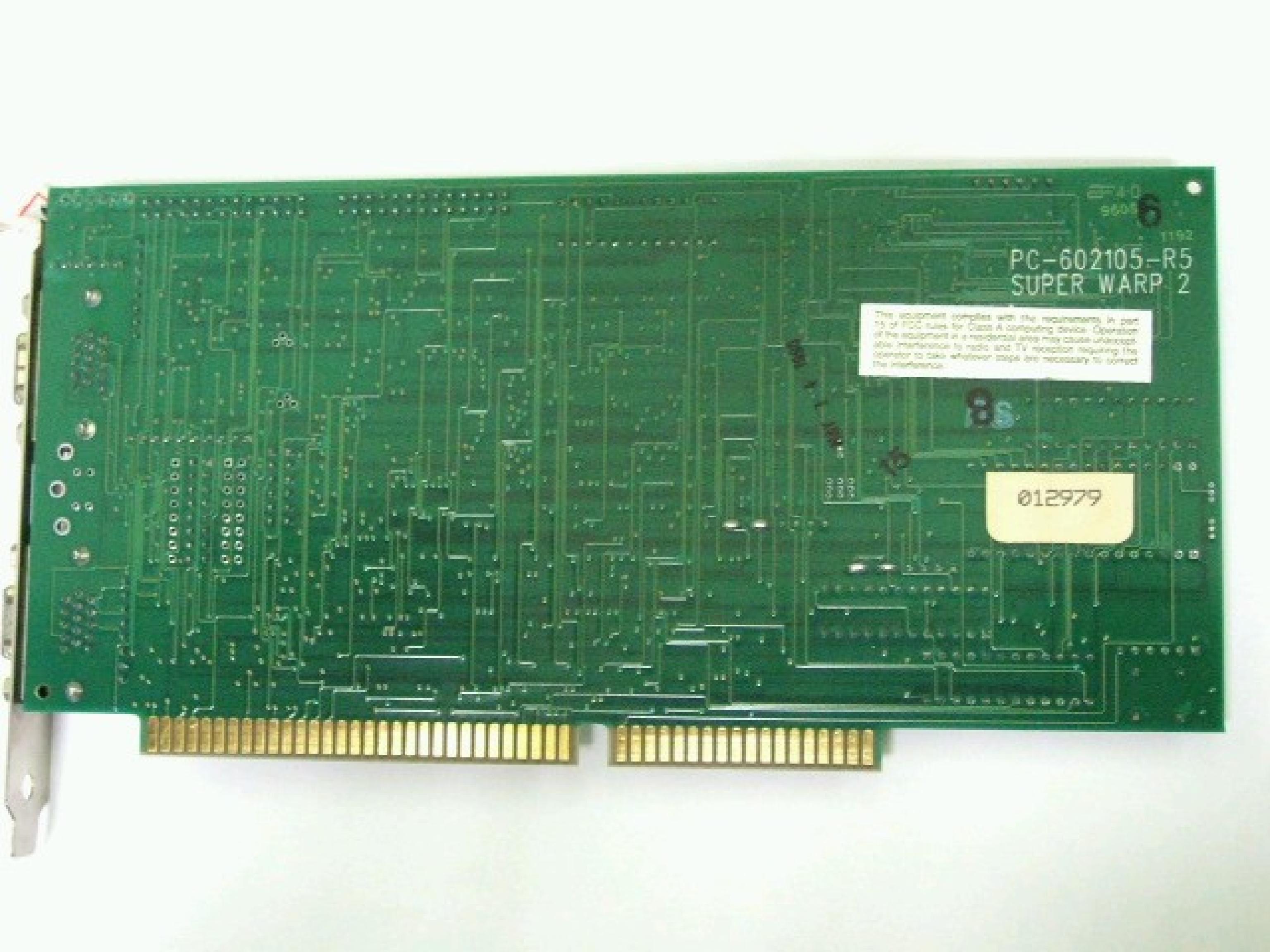 COLORGRAPHIC COMMUNICATIONS CORPORATION / HURCO 602155- REPLACEMENT TWIN TURBO ACCELERATOR DUAL PORT VGA ISA