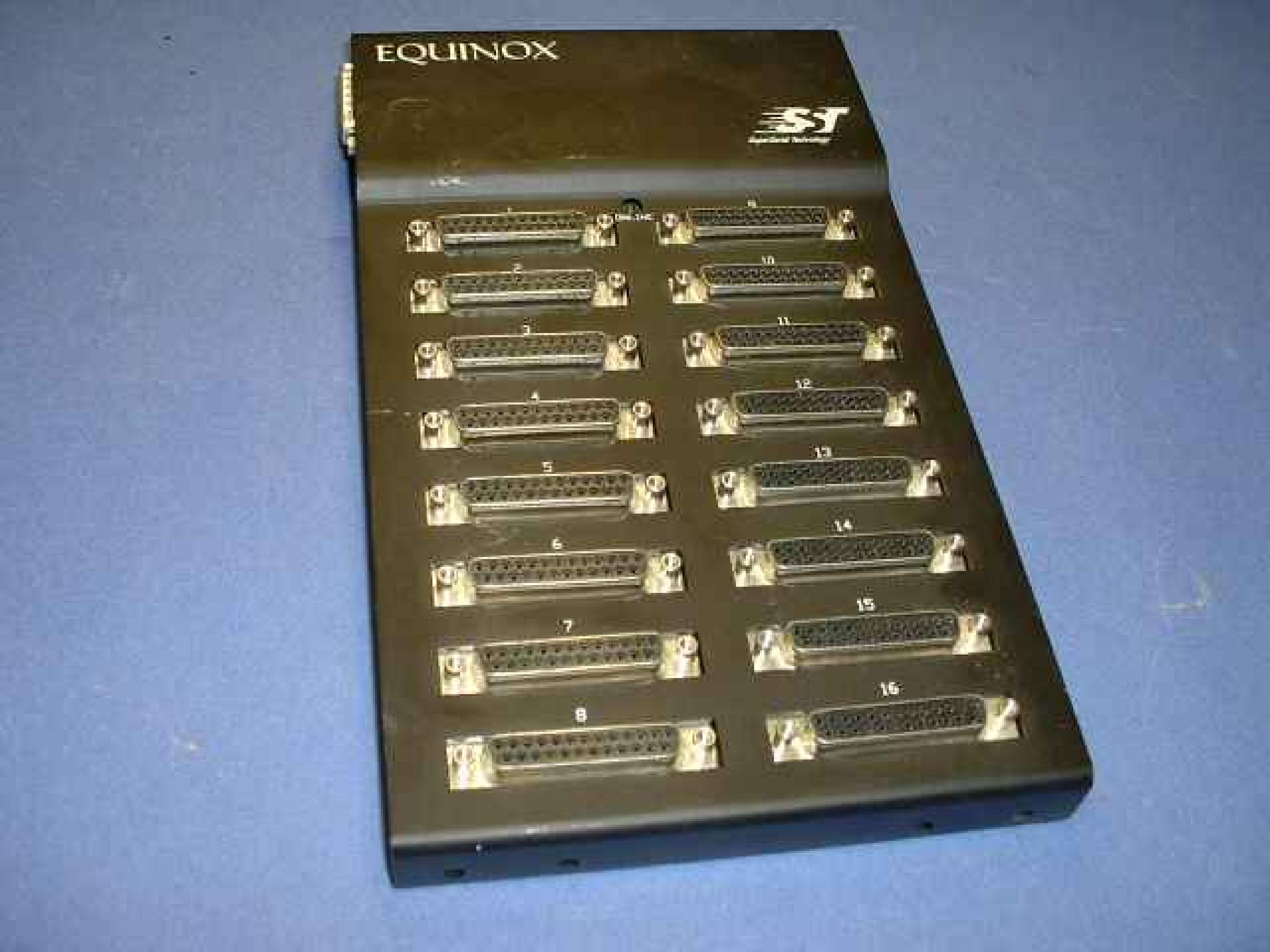 EQUINOX 790125-1 PM16-DB PORT MODULE 16 PORT SERIAL DISTRIBUTION