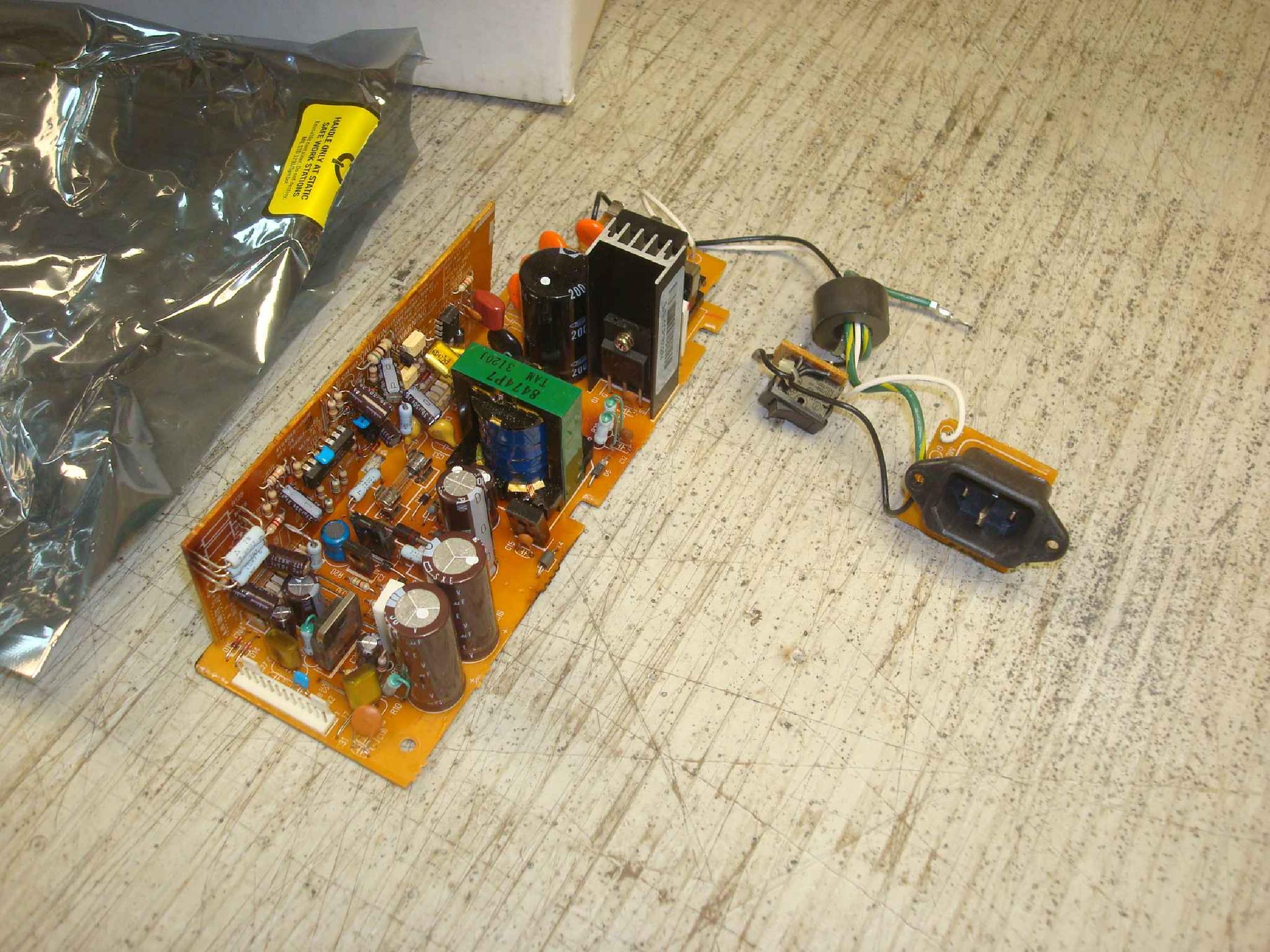 OKIDATA PU4057-3462 POWER SUPPLY FOR ML590 AND ML591