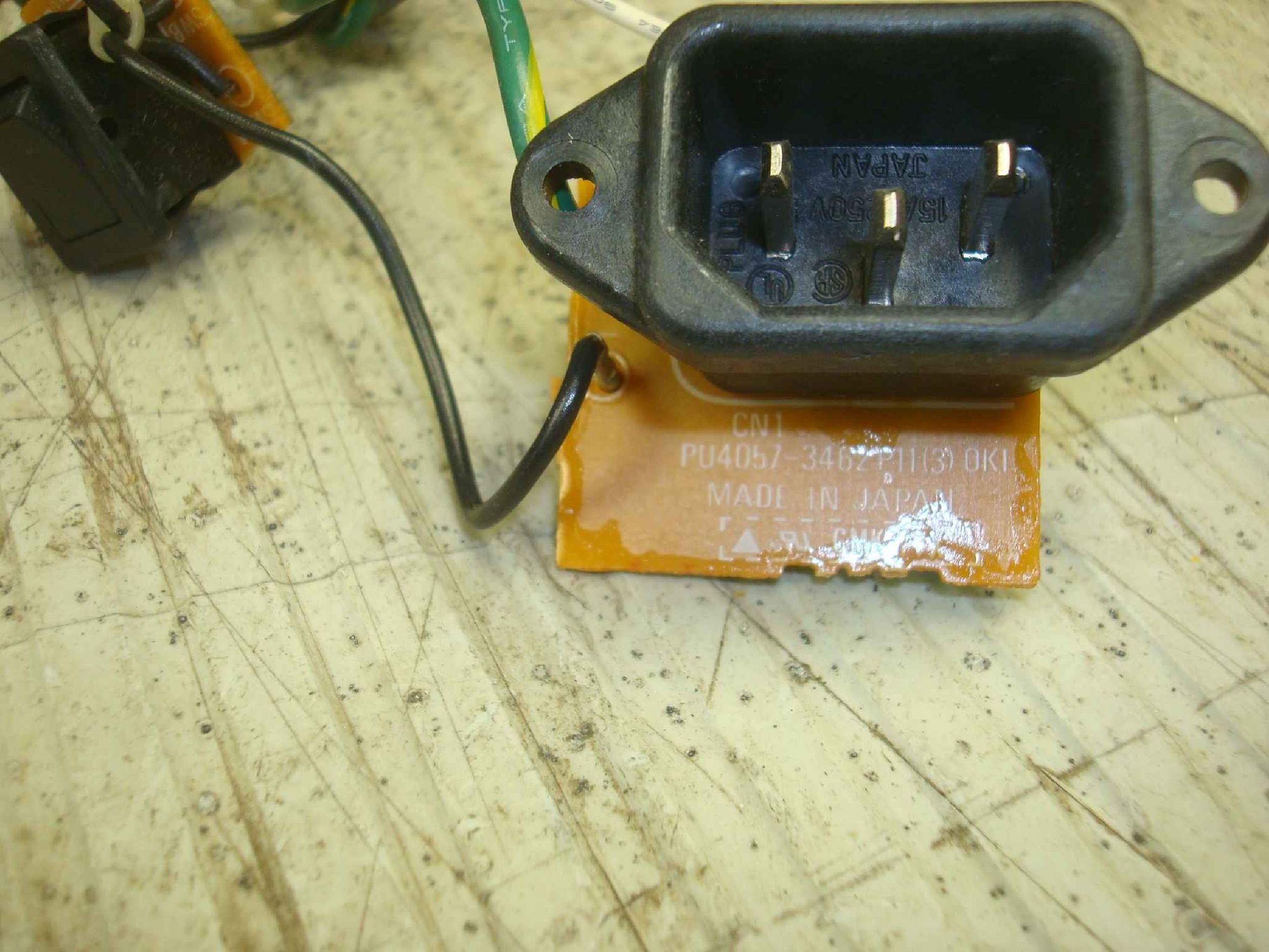 OKIDATA PU4057-3462 POWER SUPPLY FOR ML590 AND ML591