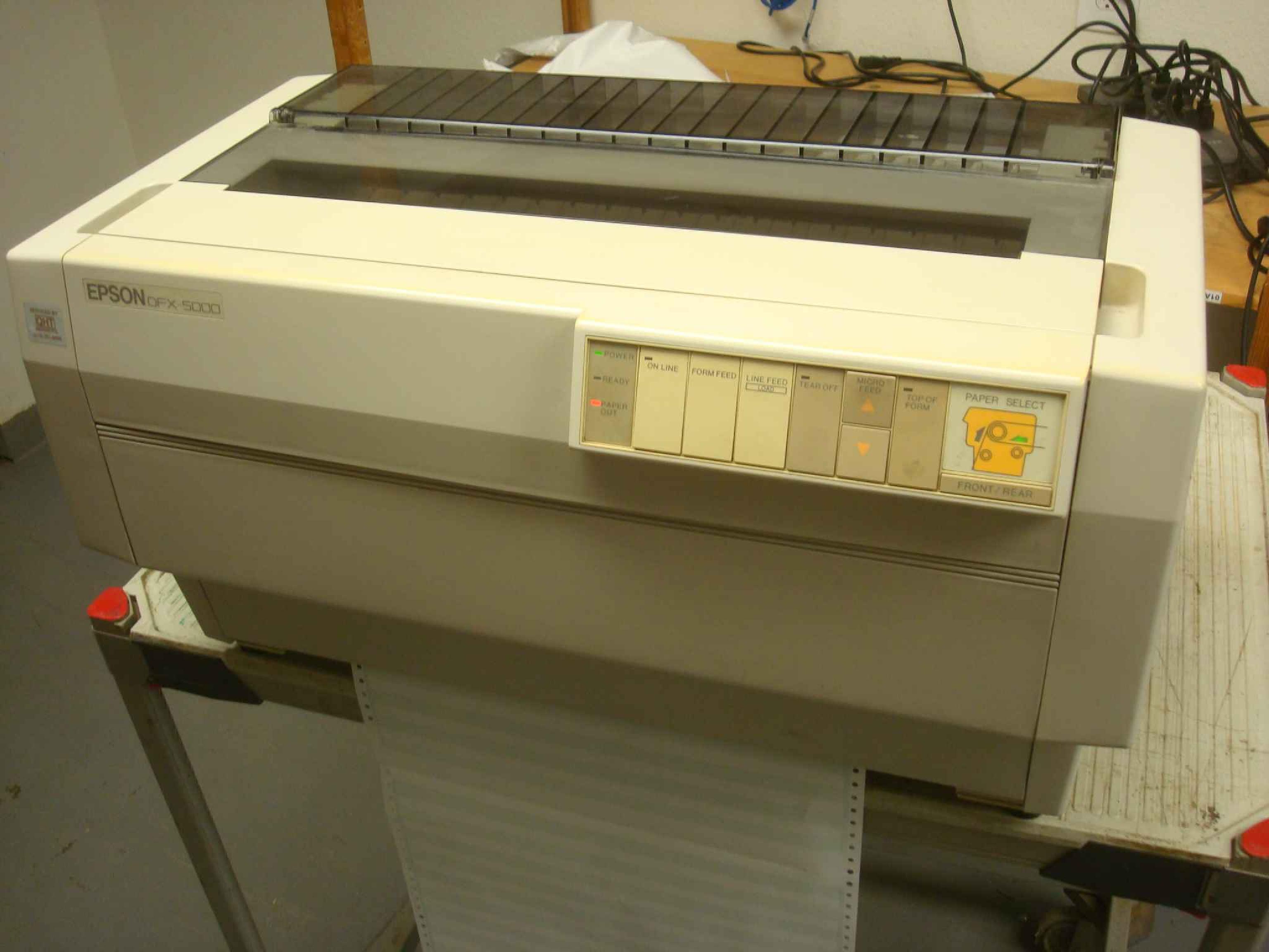 EPSON DFX5000 DOT MATRIX PRINTER