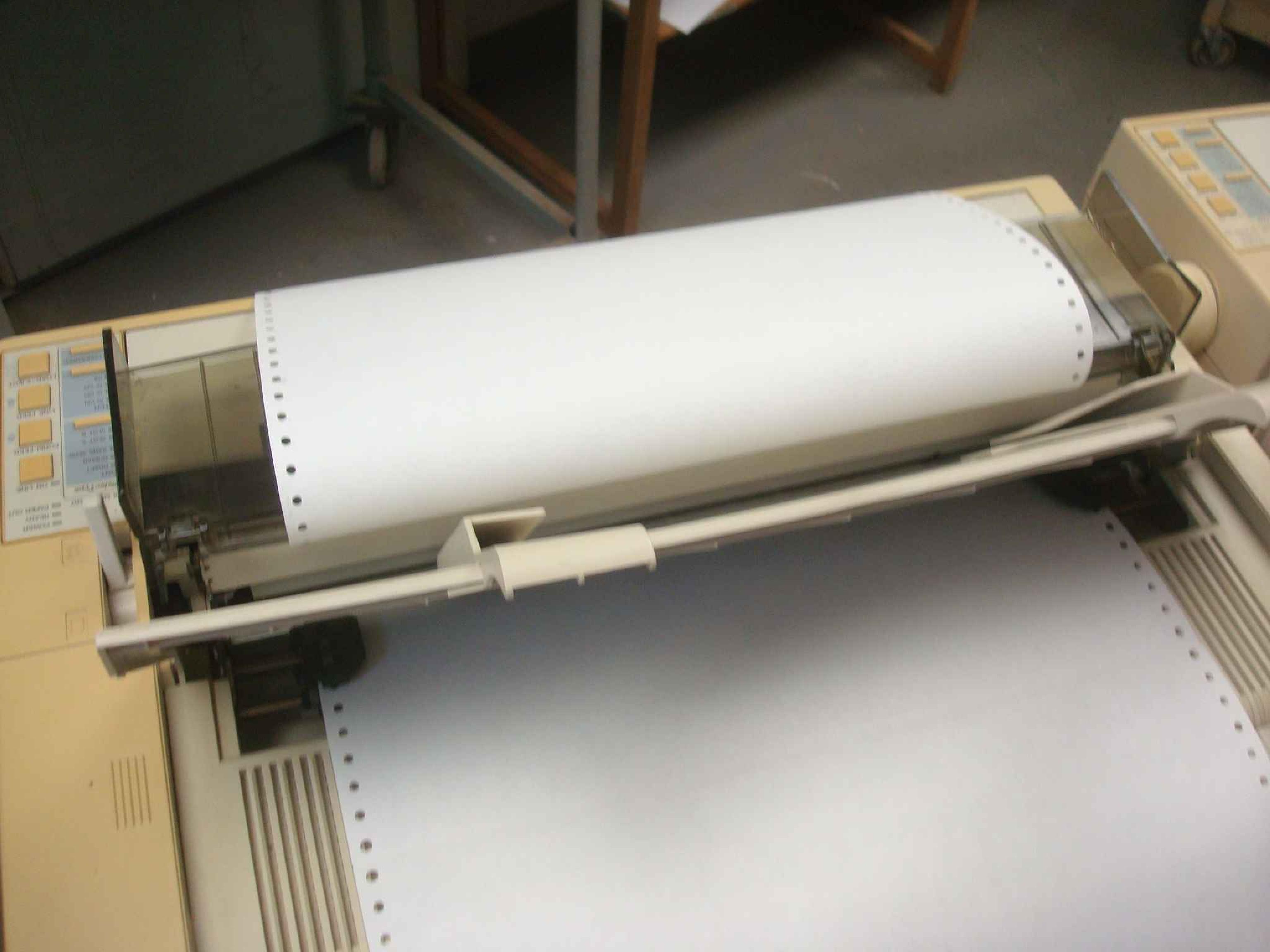 IBM / EPSON P18MA TESTED 2016, LQ-1050 DOT MATRIX PRINTER WIDE CARRIAGE