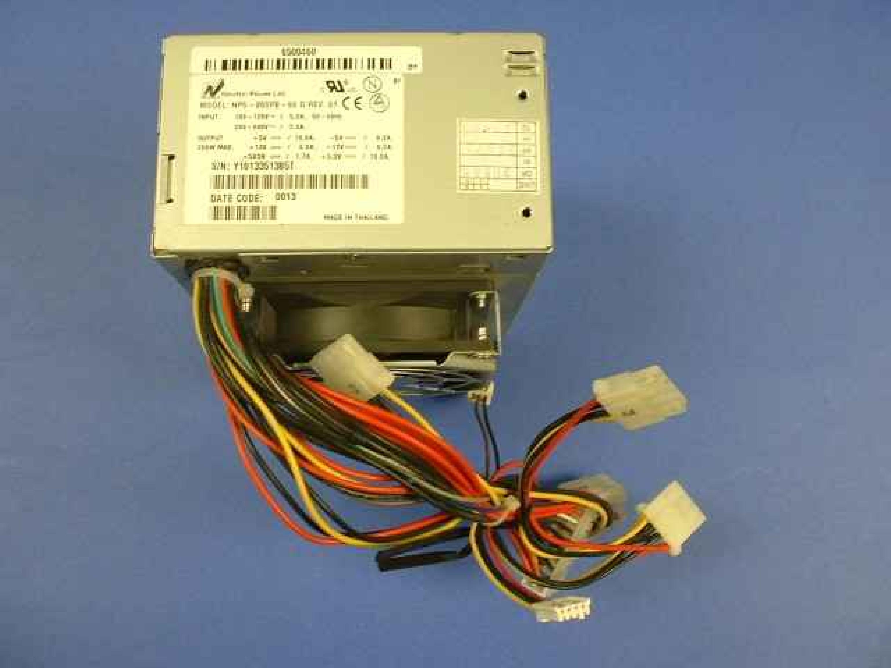 NEWTON POWER LTD NPS-200PB-96 D CLONE POWER SUPPLY WITH EXTERNAL FAN 200W 20 PIN ATX