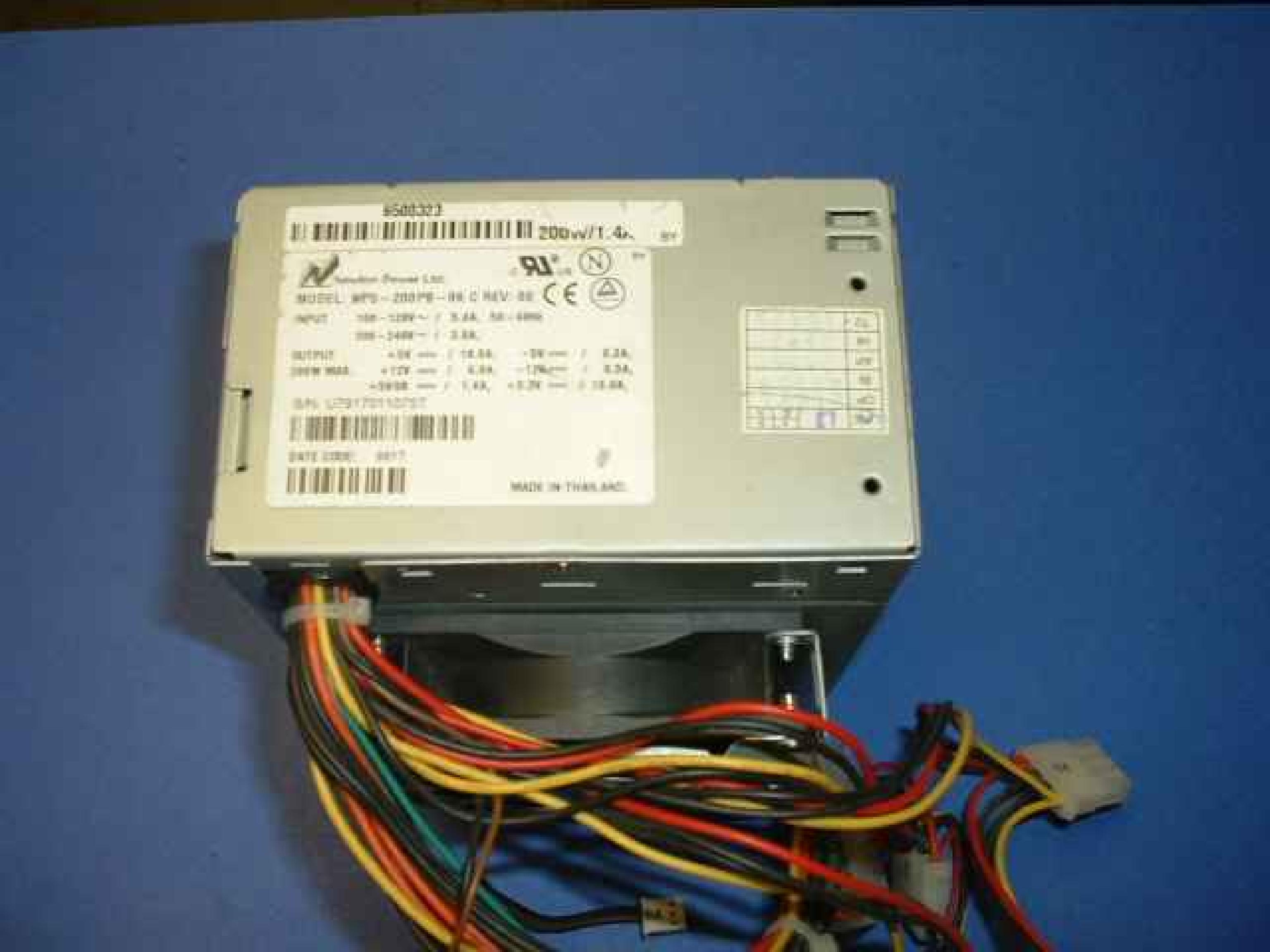 NEWTON POWER LTD / NEWTON NPS-200PB-96 C POWER SUPPLY 200W 20 PIN ATX