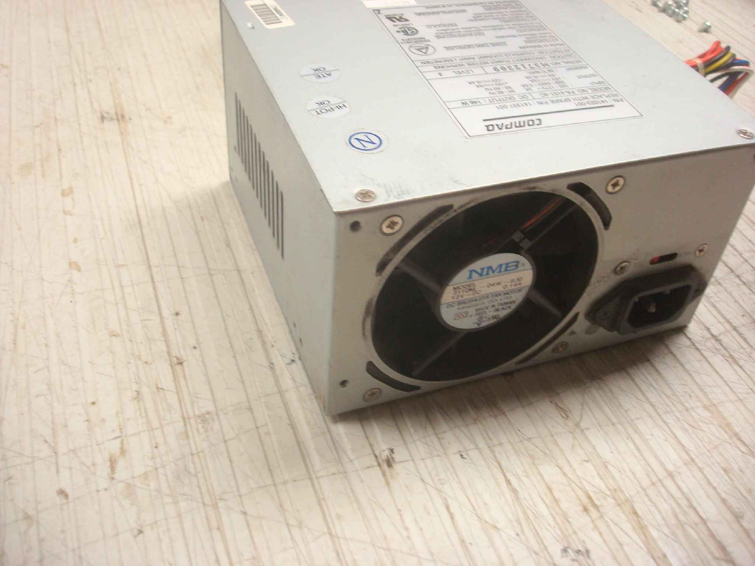 COMPAQ / HEWLETT PACKARD / HP 141337-001 POWER SUPPLY