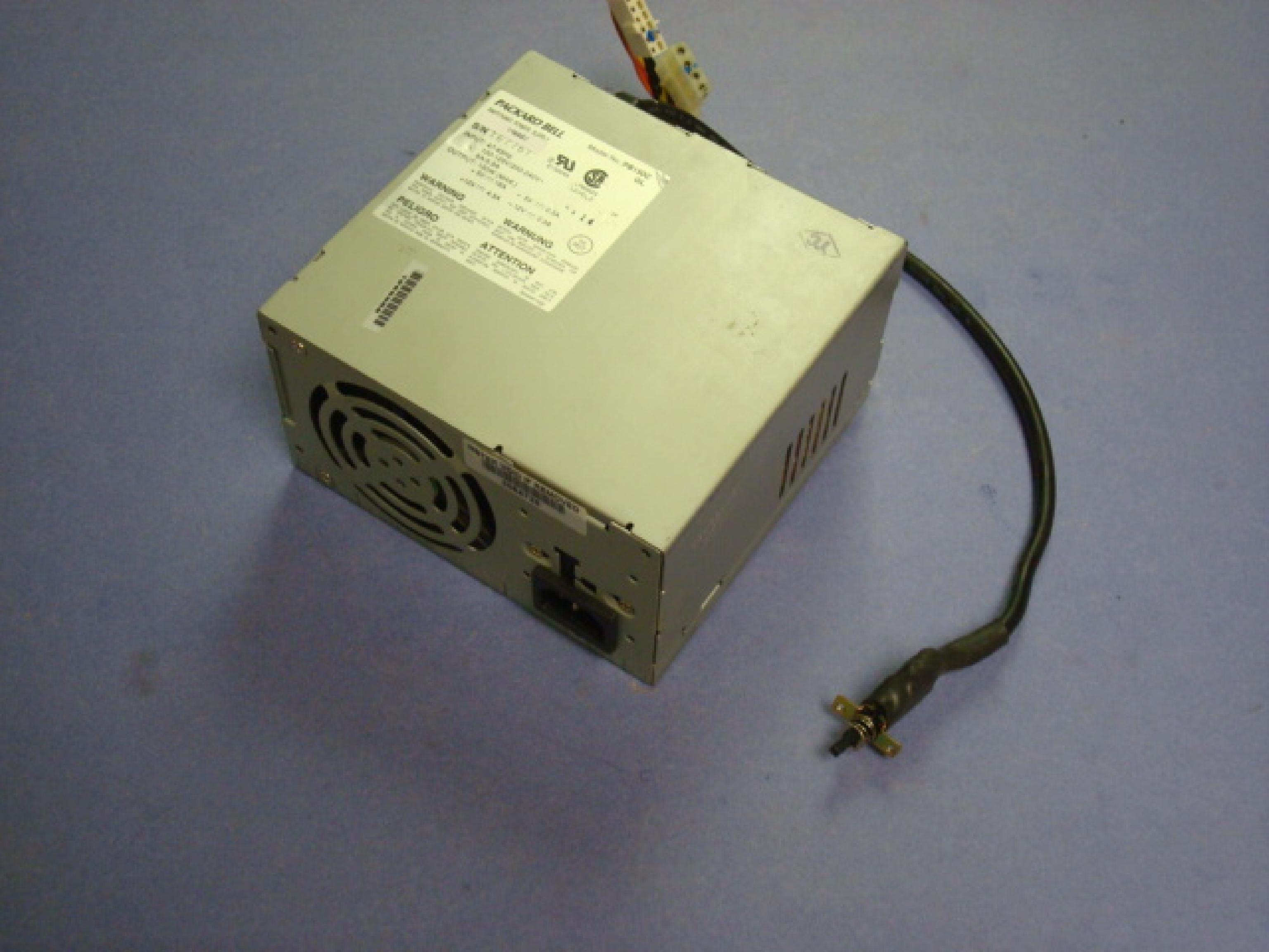 PACKARD BELL PB150CGL 150 WATT AT STYLE POWER SUPPLY EXTERNAL PLUNGER SWITCH