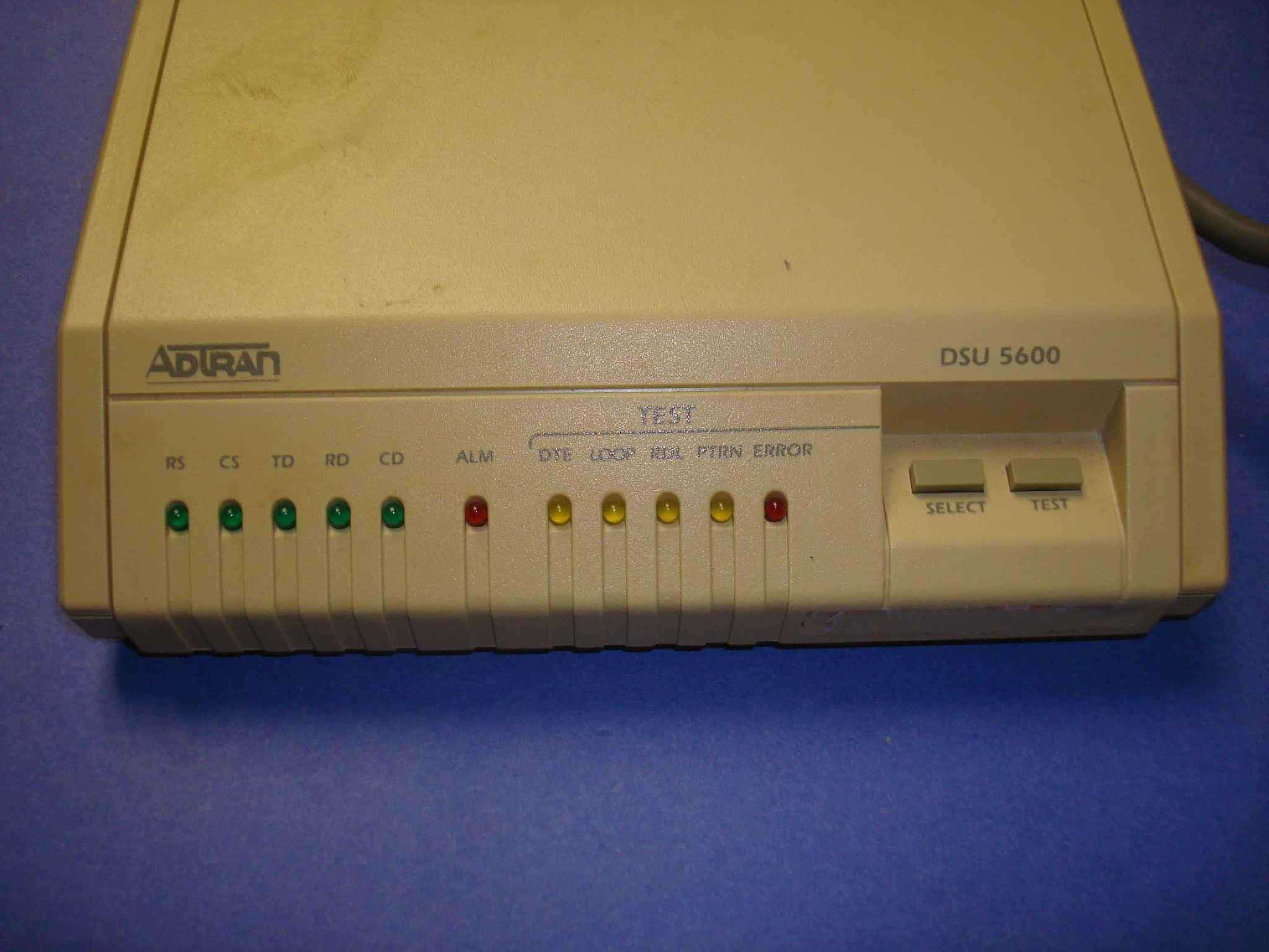 ADTRAN DSU 5600 DSU 5600 RS232 SA DDS DSU/CSU