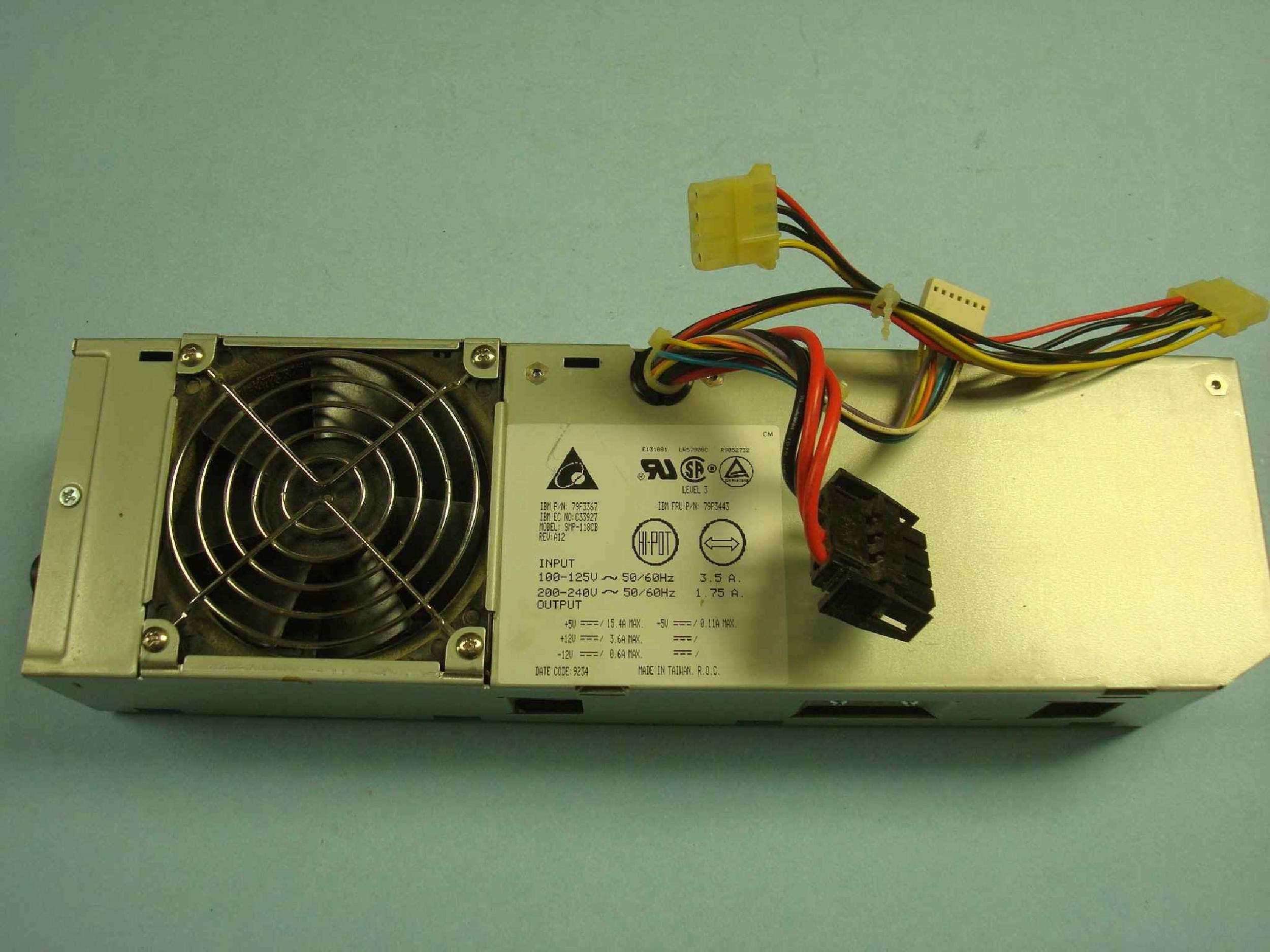 IBM SMP-118CB POWER SUPPLY PULLED FROM 9556-KBA 9556-OBA