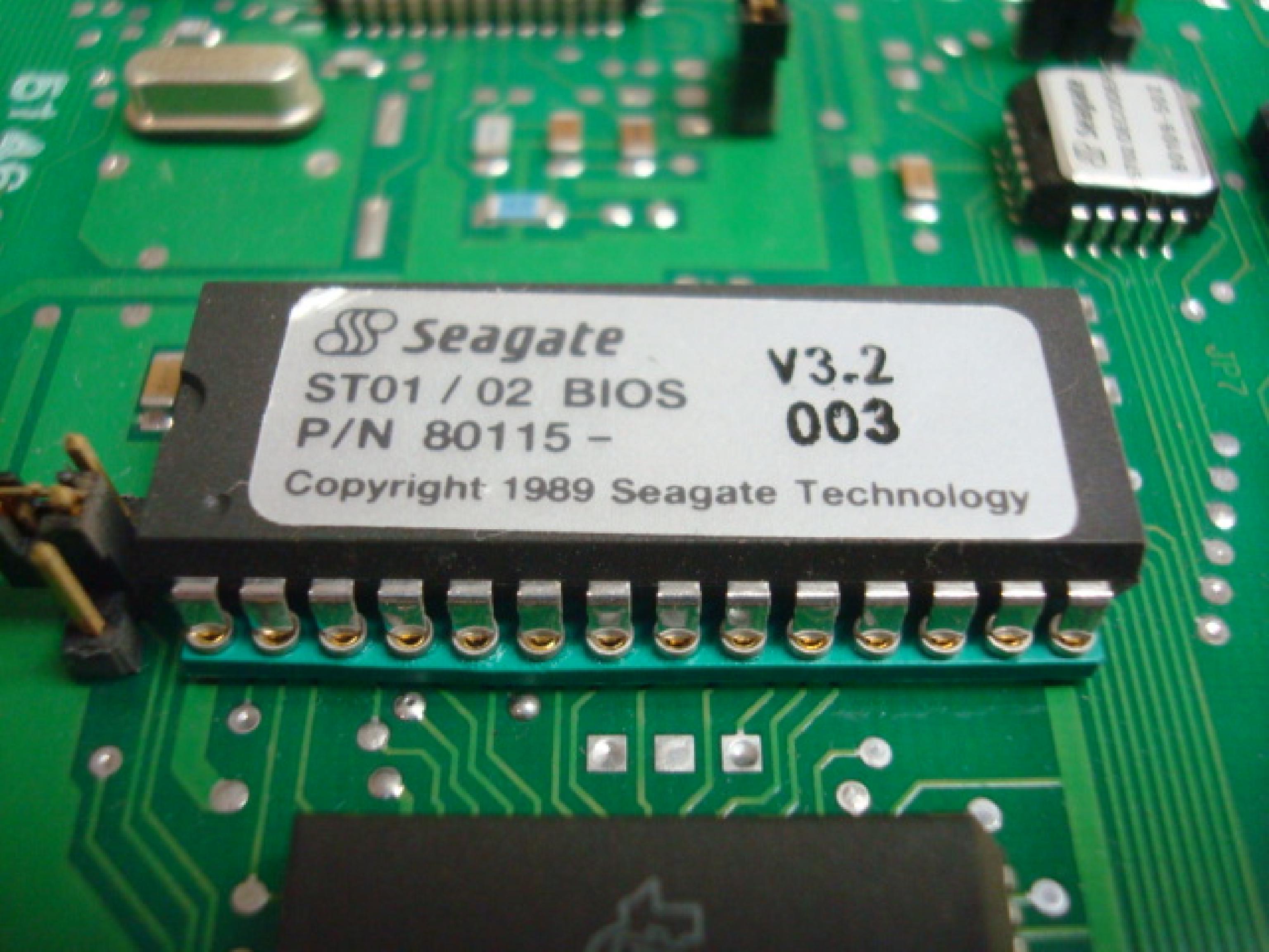 SEAGATE ST02 8BIT ISA SCSI CONTROLLER WITH FLOPPY CONTROLLER