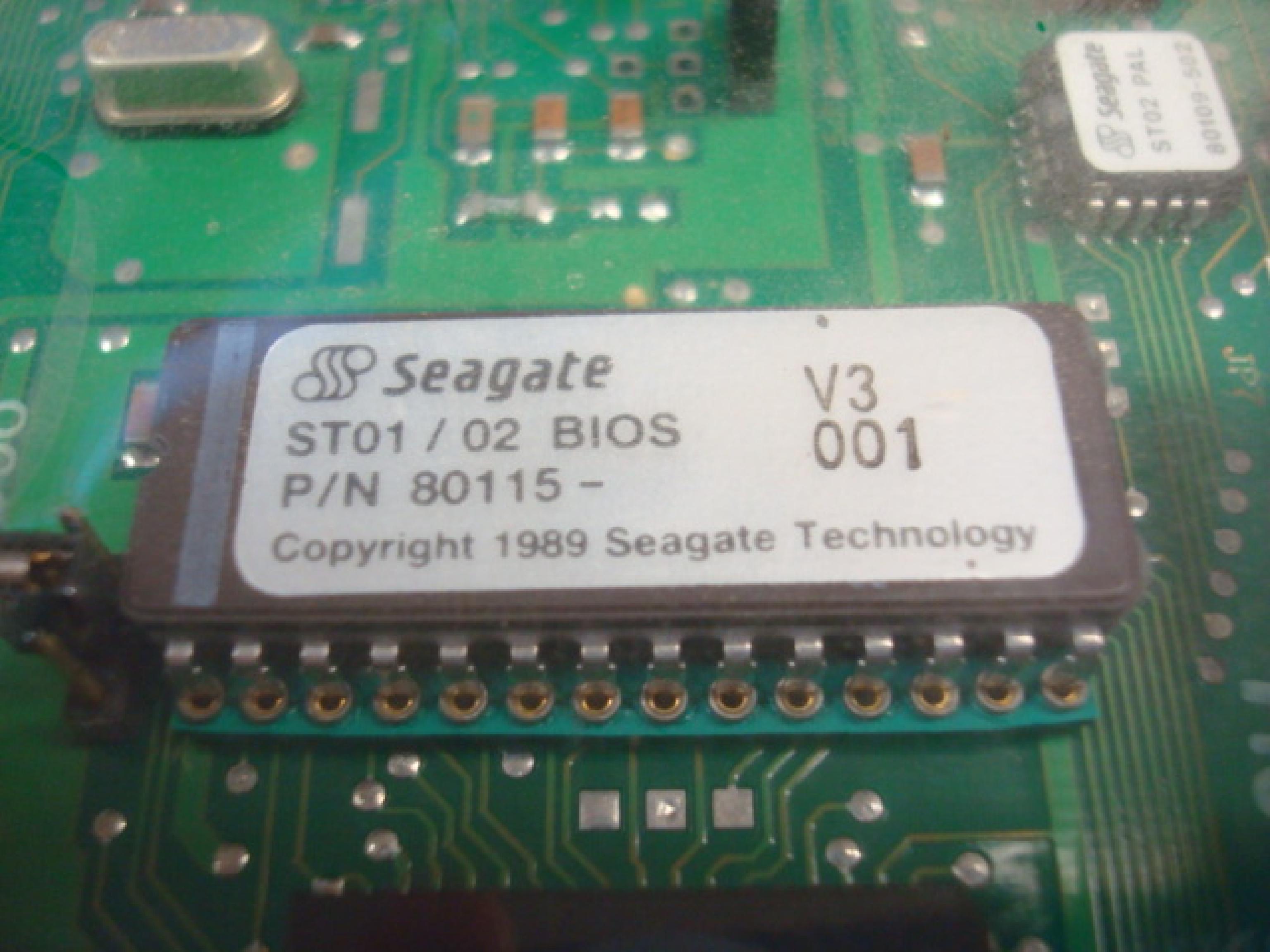 SEAGATE ST02 8BIT ISA SCSI CONTROLLER WITH FLOPPY CONTROLLER