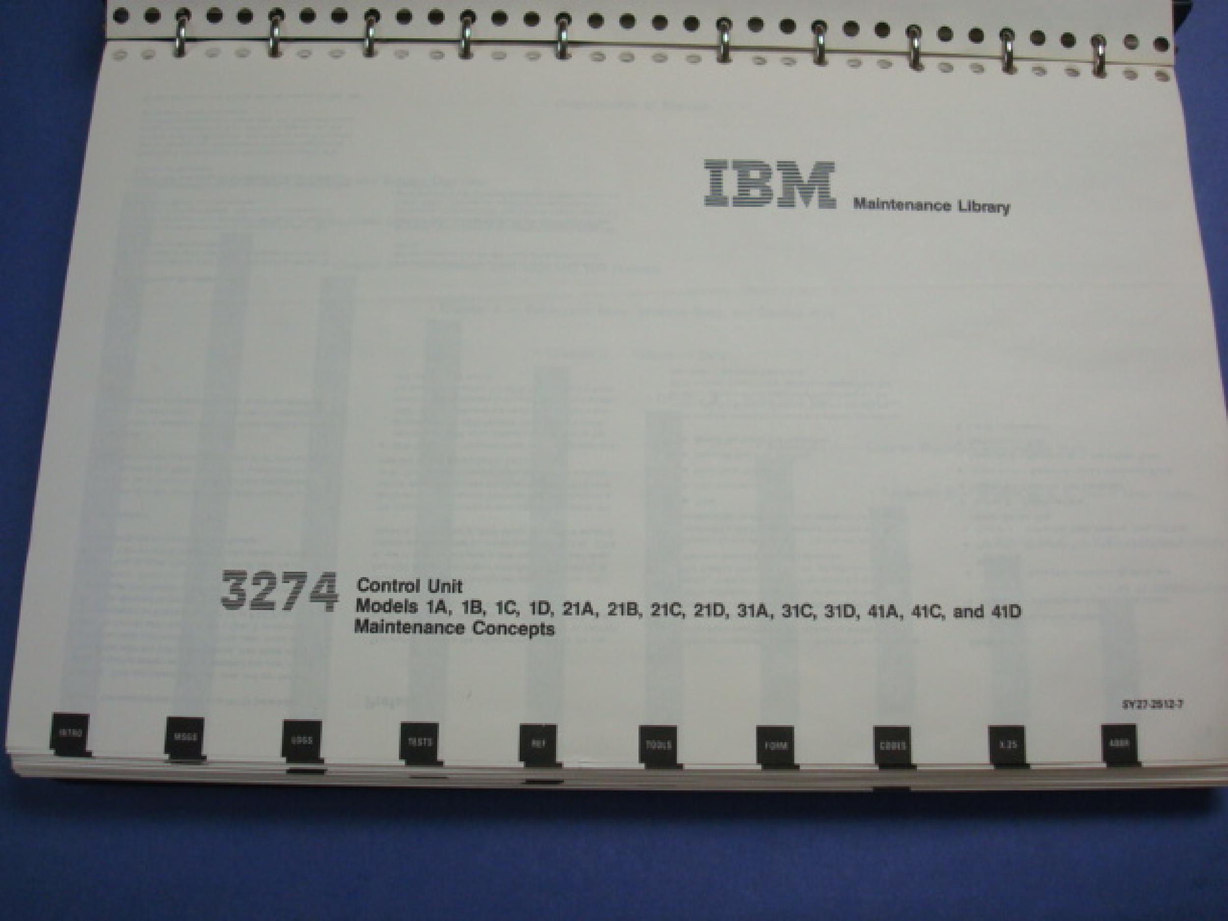 IBM 3274 3274 CONTROL UNIT, WITH MANUAL AND DISKETTES, 32 PORT 3270 TERMINAL CONTROLLERS AND PRINTERS