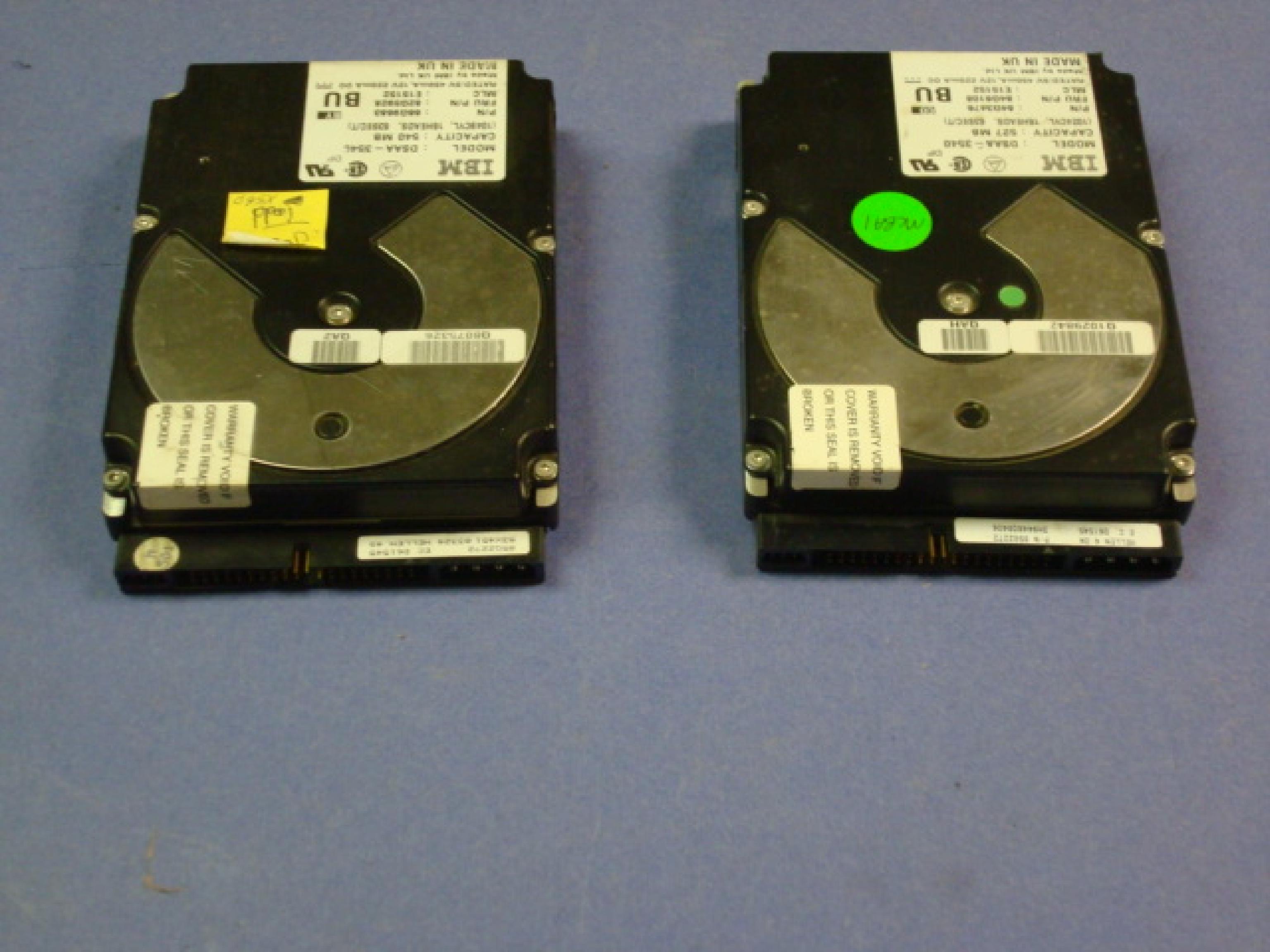 IBM / QUANTUM DSAA-3540 527MB IDE 3.5INCH HARD DRIVE 540MB 3.5