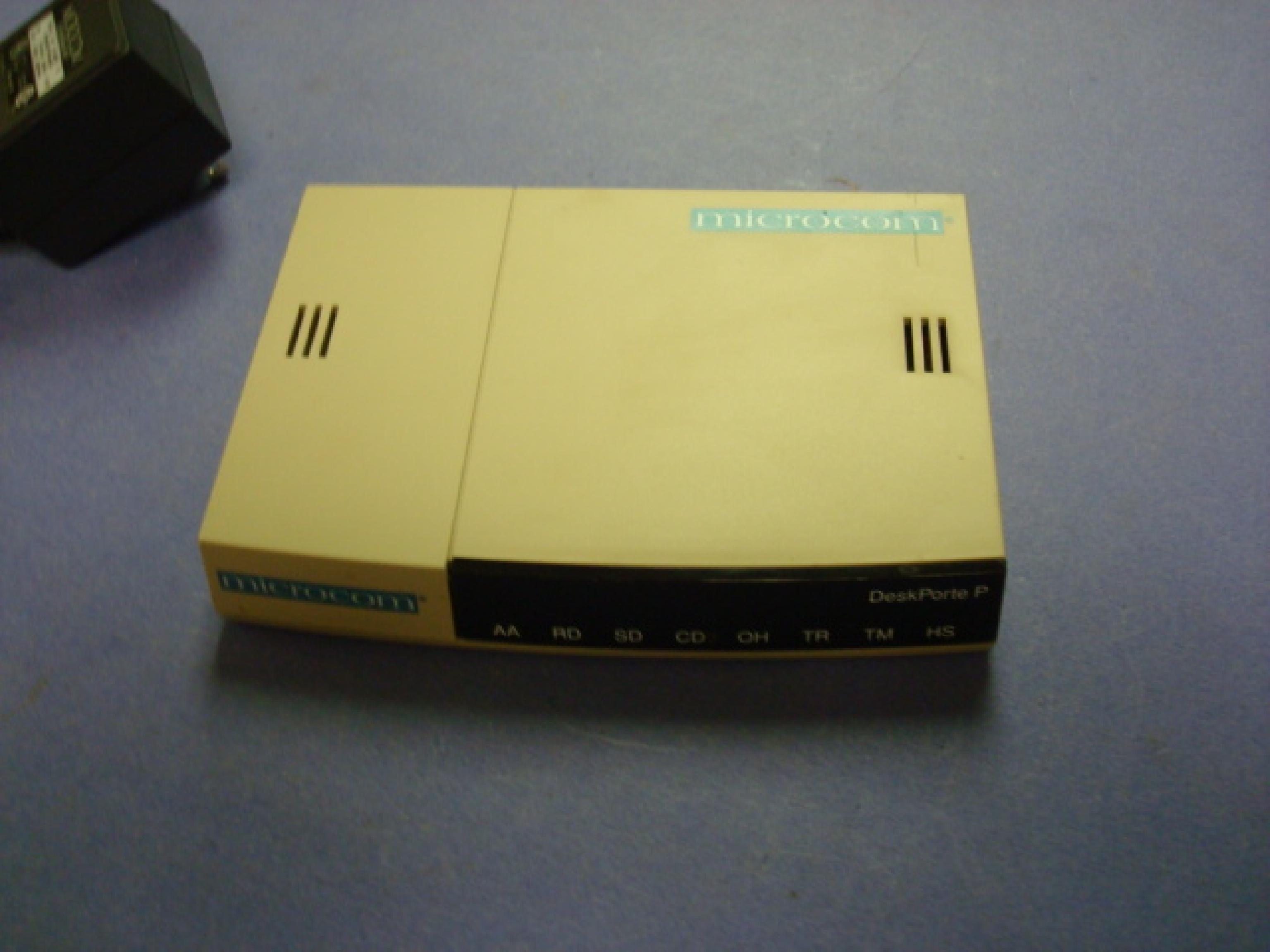 MICROCOM DESKPORTE P DESKPORTE P EXTERNAL MODEM 28.8 WITH POWER SUPPLY