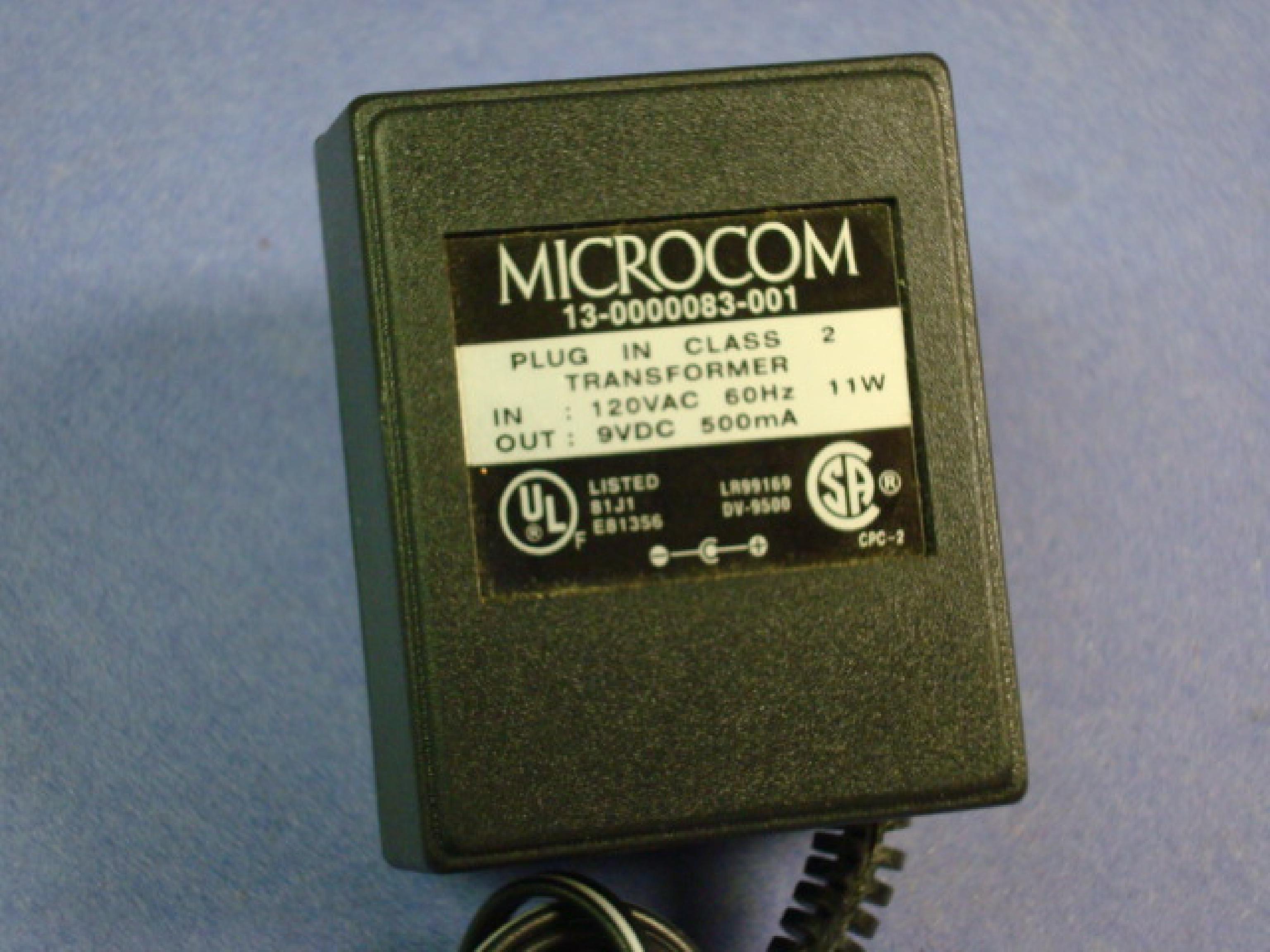 MICROCOM 115802703 C DESKPORTE P EXTERNAL MODEM 28.8 WITH POWER SUPPLY