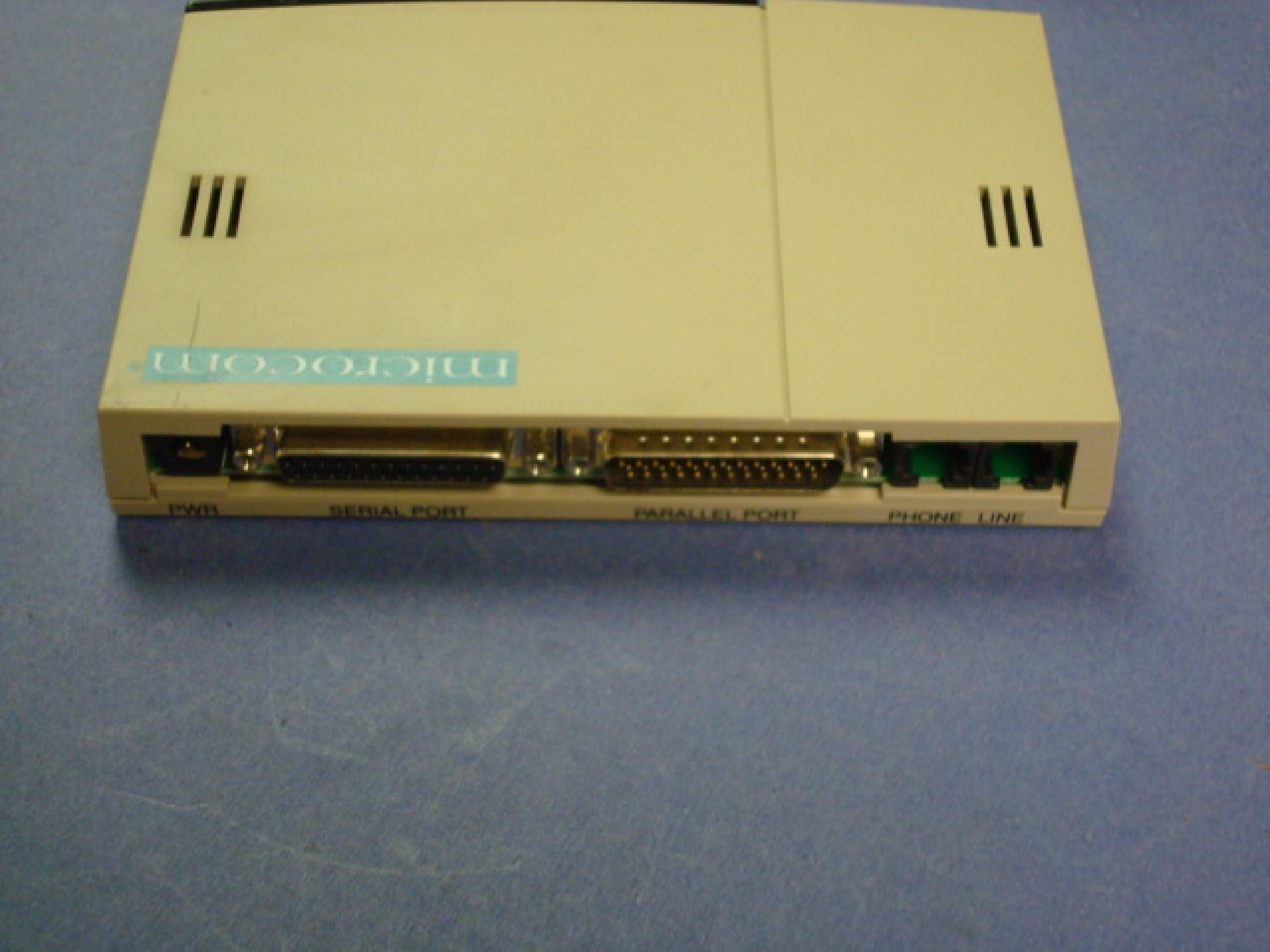 MICROCOM 115802703 C DESKPORTE P EXTERNAL MODEM 28.8 WITH POWER SUPPLY