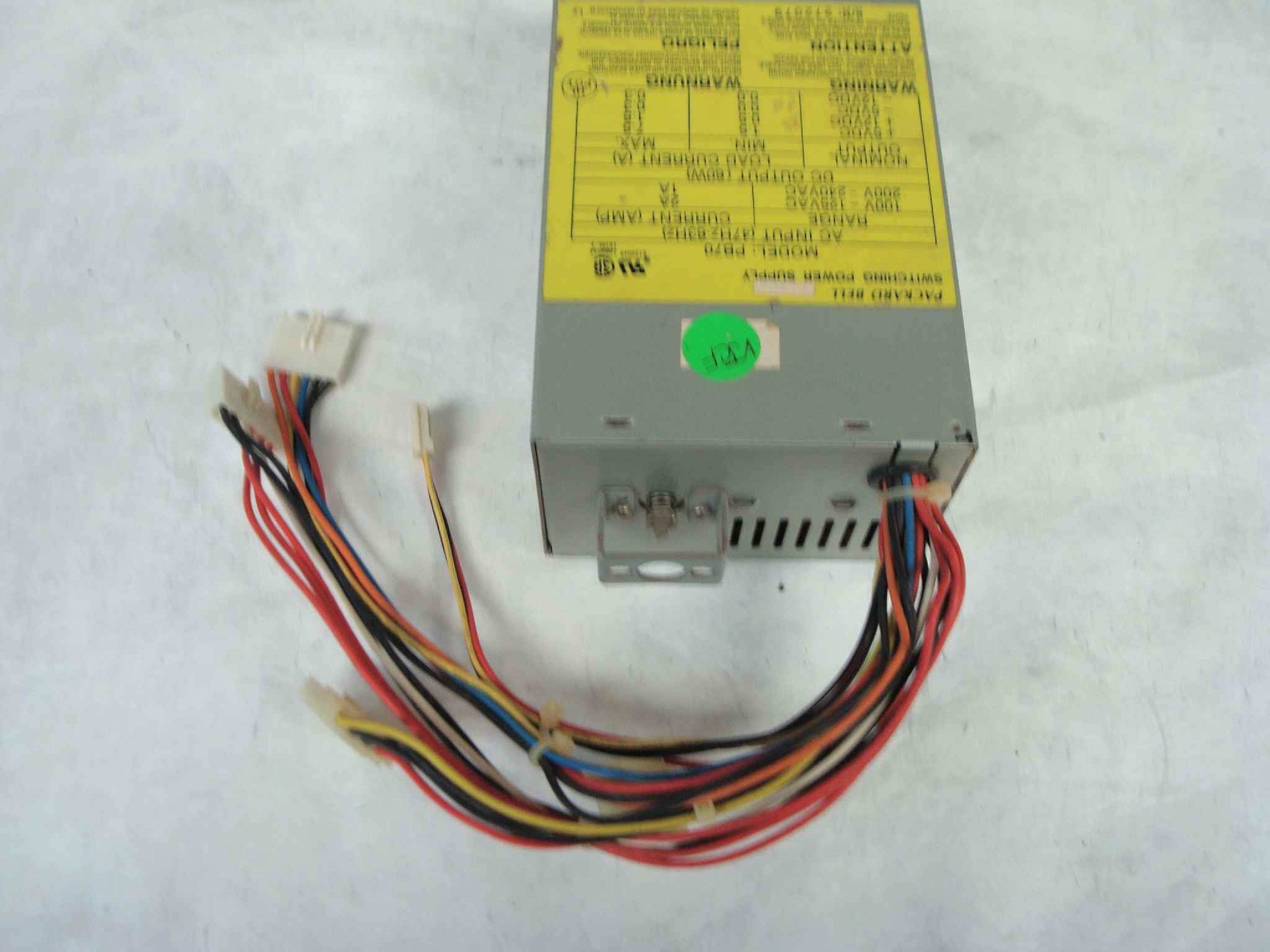 PACKARD BELL PB70 AT POWER SUPPLY