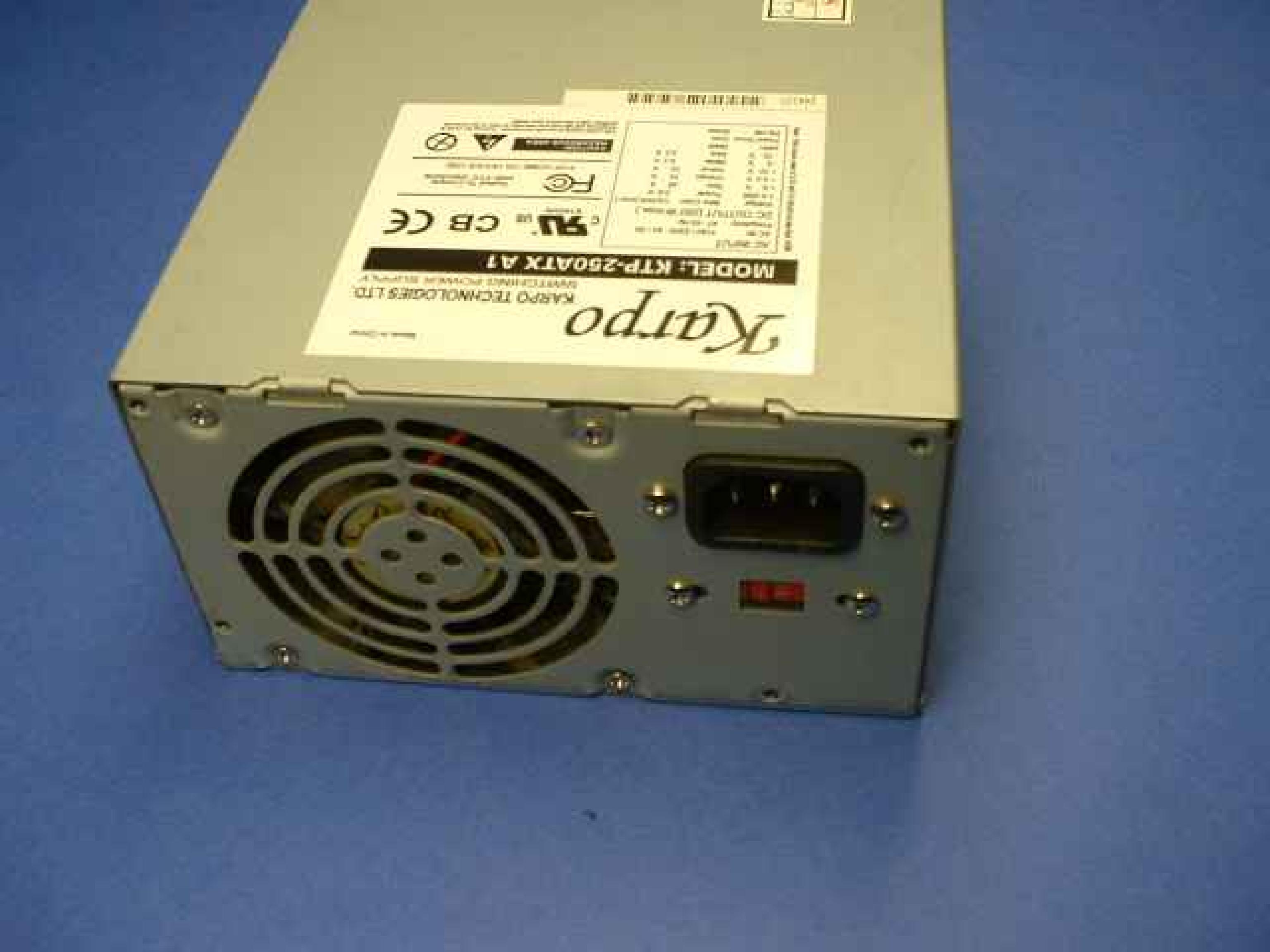 KARPO KTP-250ATXA1 250WATT ATX POWER SUPPLY