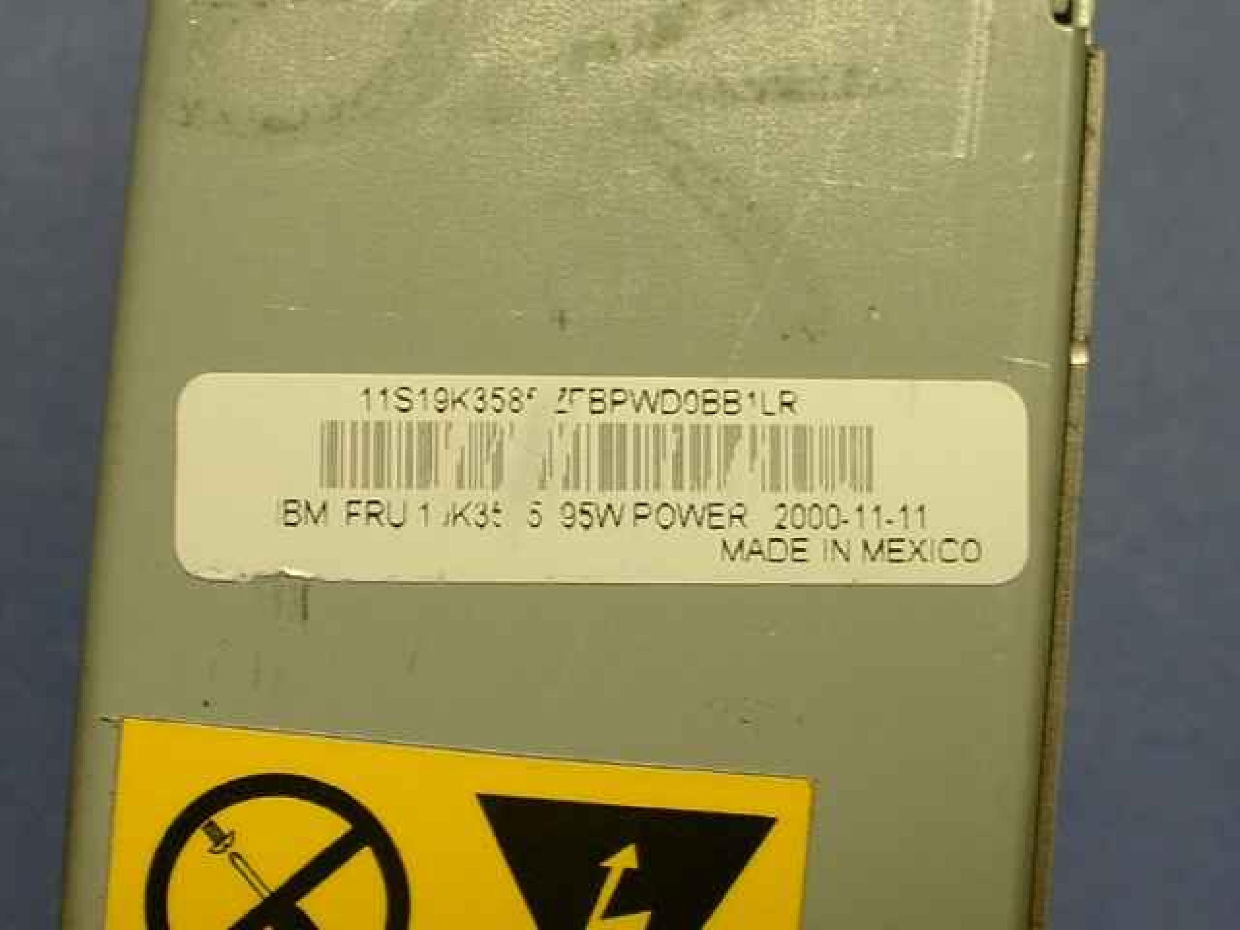 IBM 19K3585 POWER SUPPLY ATX SIZE