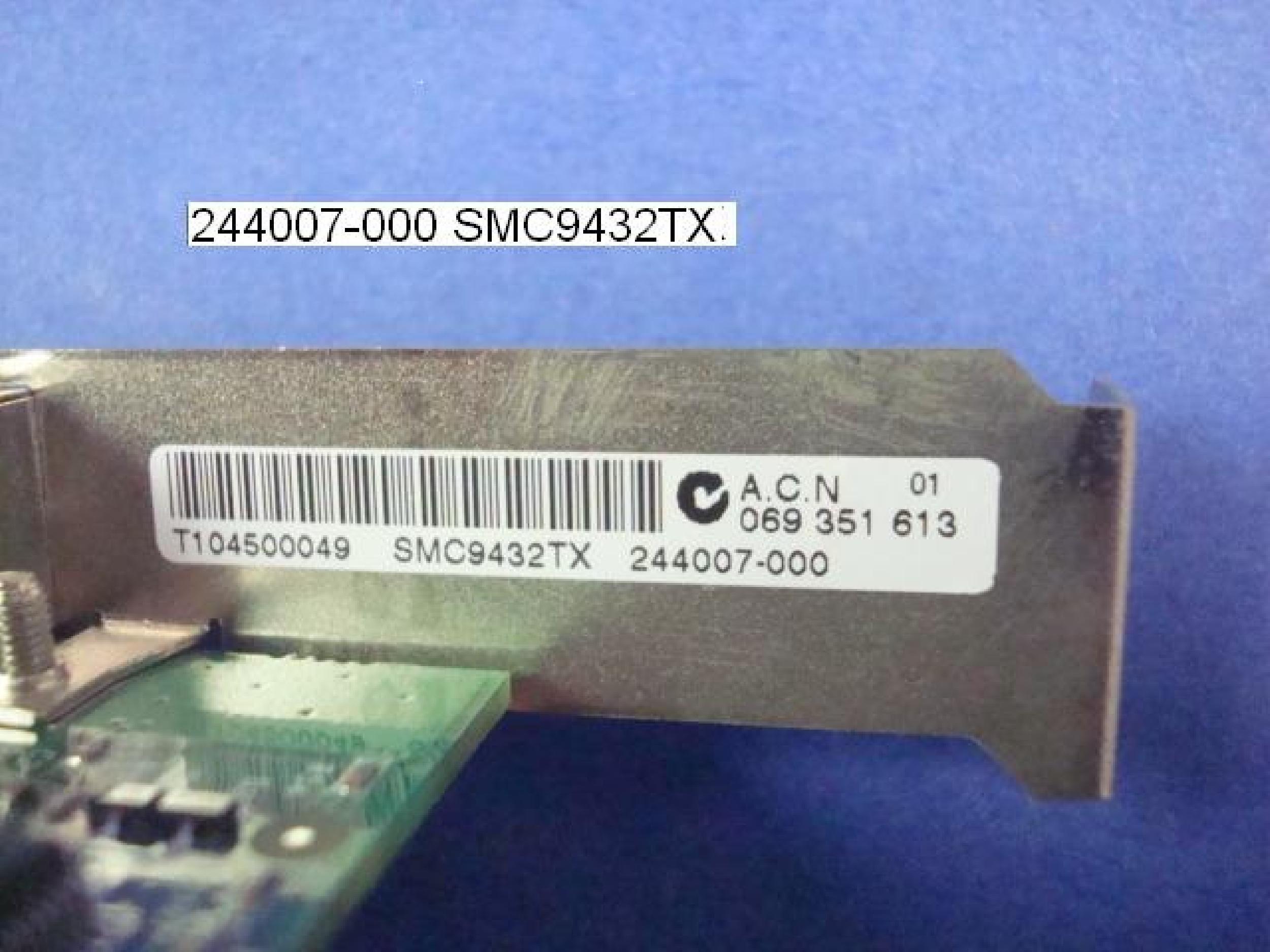 SMC / STANDARD MICROSYSTEMS CORPORATION 9432TX 10/100 ETHERNET ETHERPOWER II