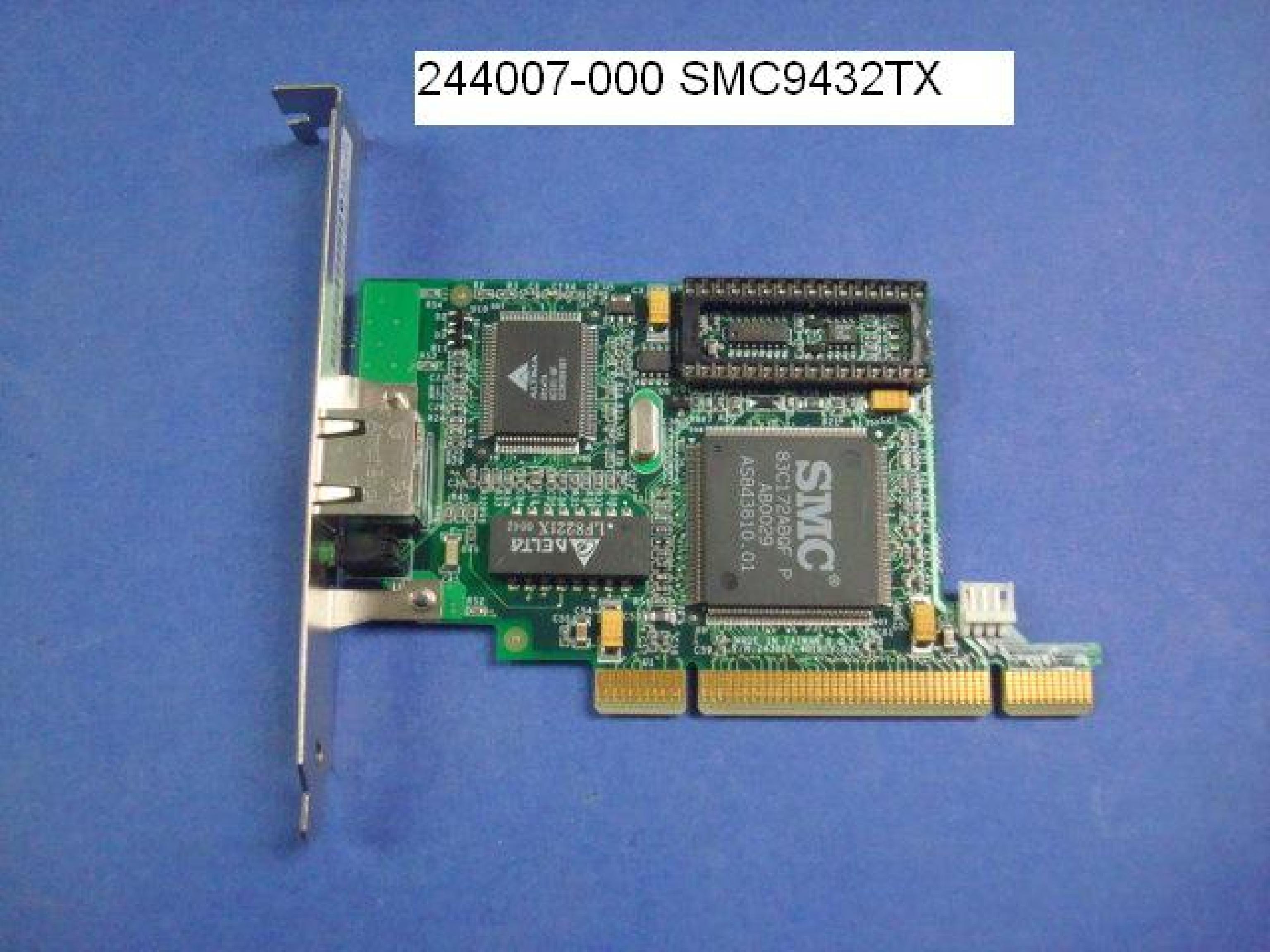 SMC / STANDARD MICROSYSTEMS CORPORATION 244003-117 PCI ETHERNET CARD 10/100 83C171A2QF