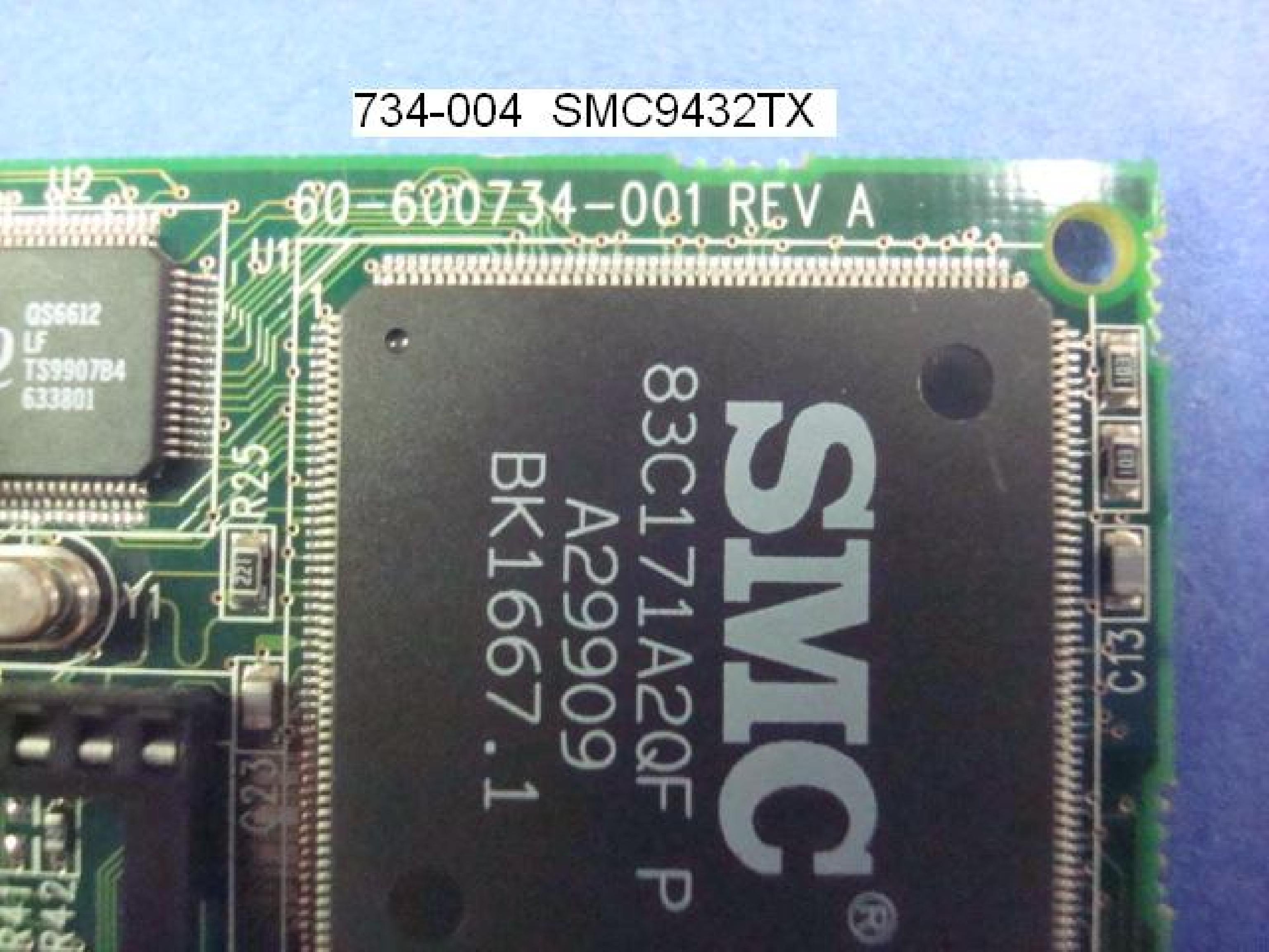 SMC / STANDARD MICROSYSTEMS CORPORATION 244003-117 PCI ETHERNET CARD 10/100 83C171A2QF