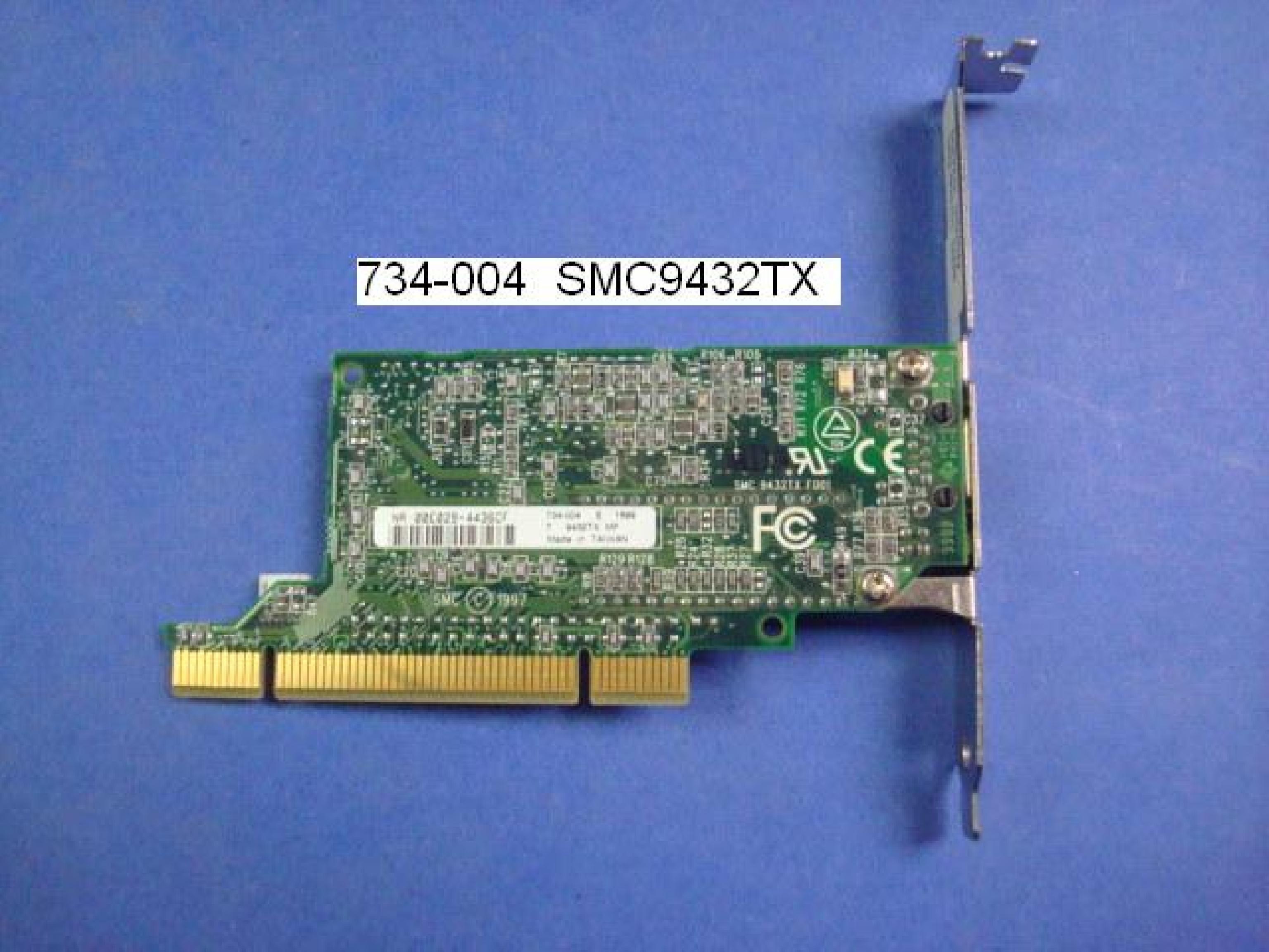 SMC / STANDARD MICROSYSTEMS CORPORATION 244003-117 PCI ETHERNET CARD 10/100 83C171A2QF