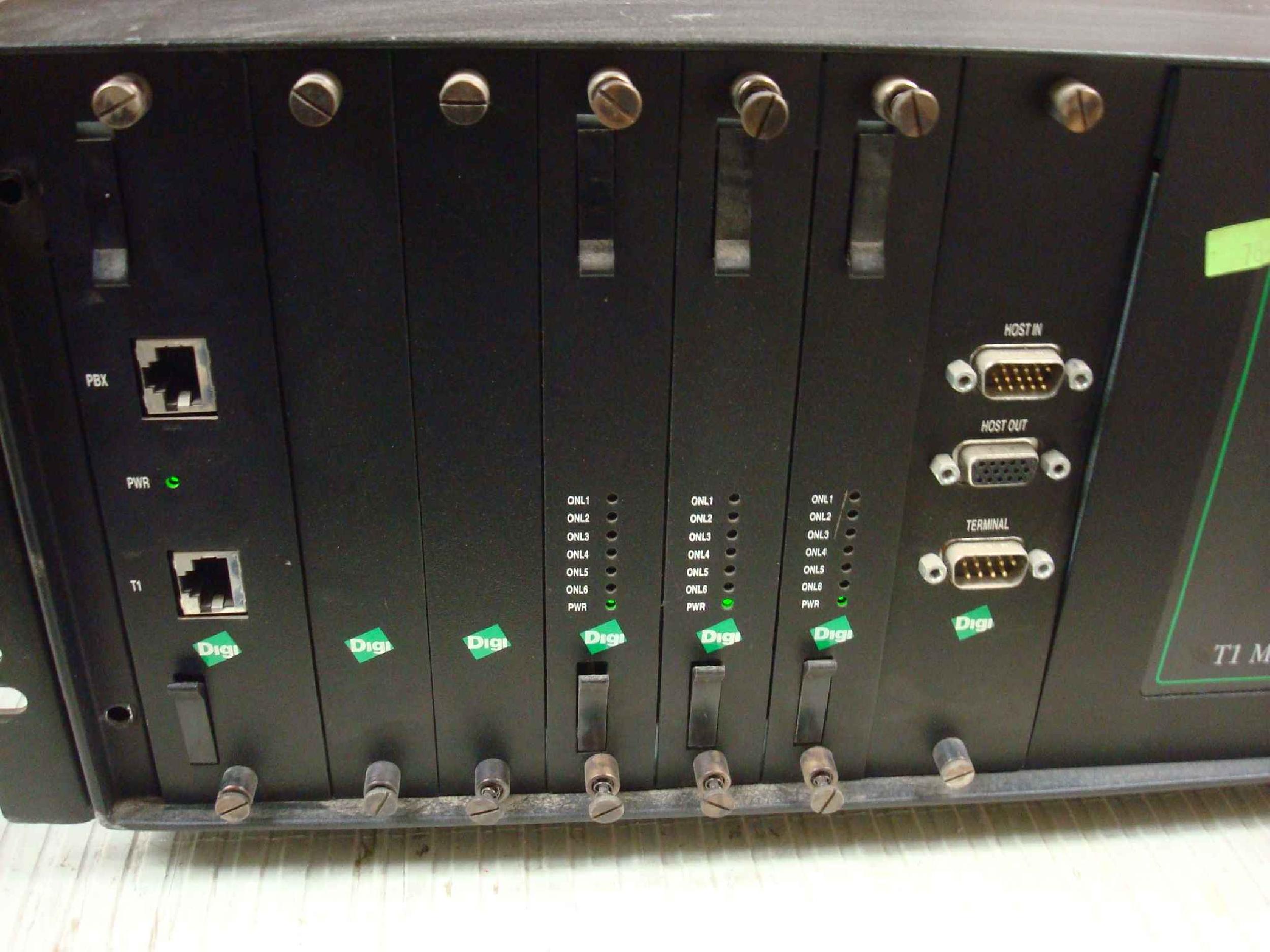 DIGI INTERNATIONAL 50000471 T1 MODEM BANK