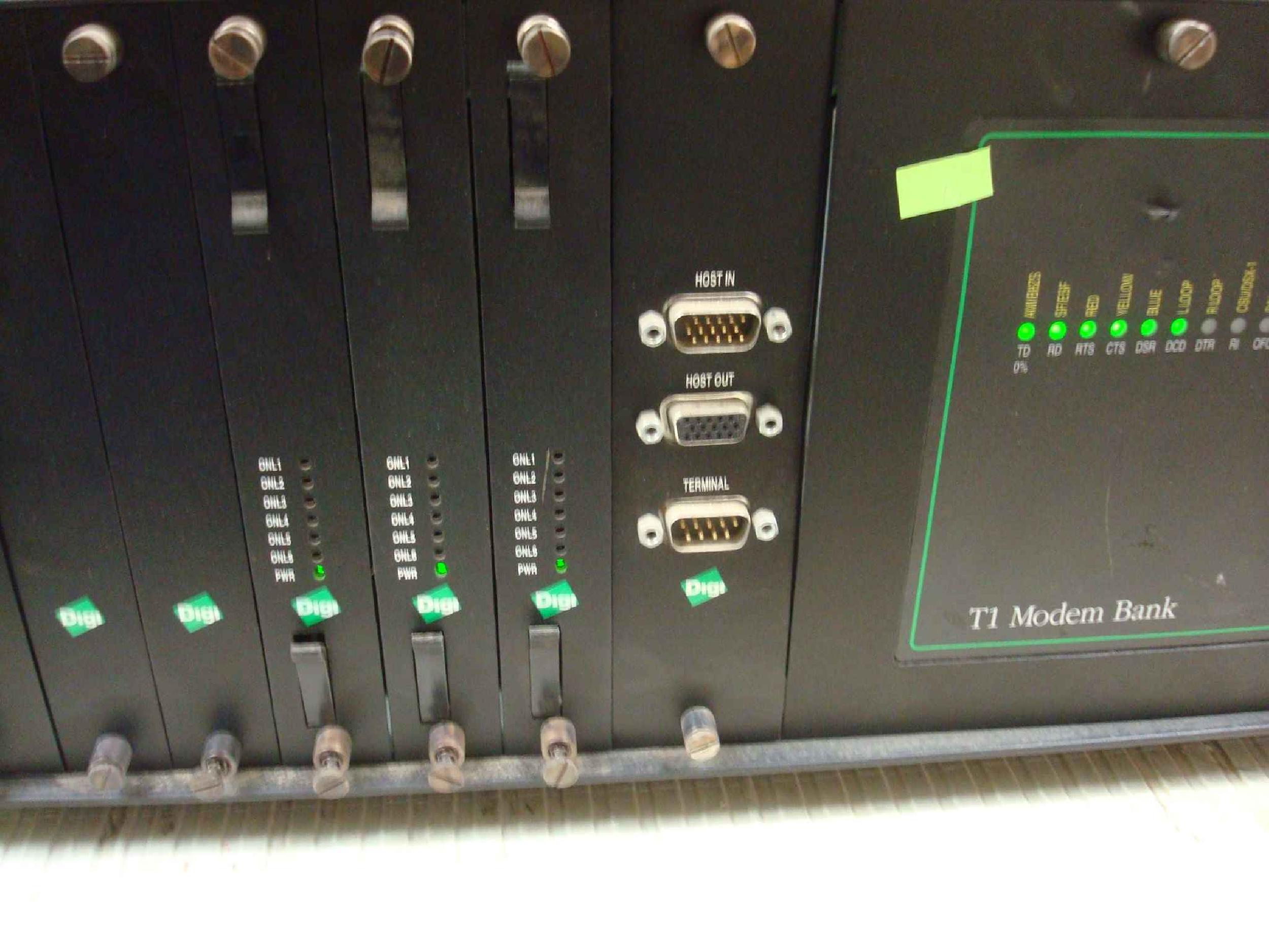 DIGI INTERNATIONAL 50000471 T1 MODEM BANK