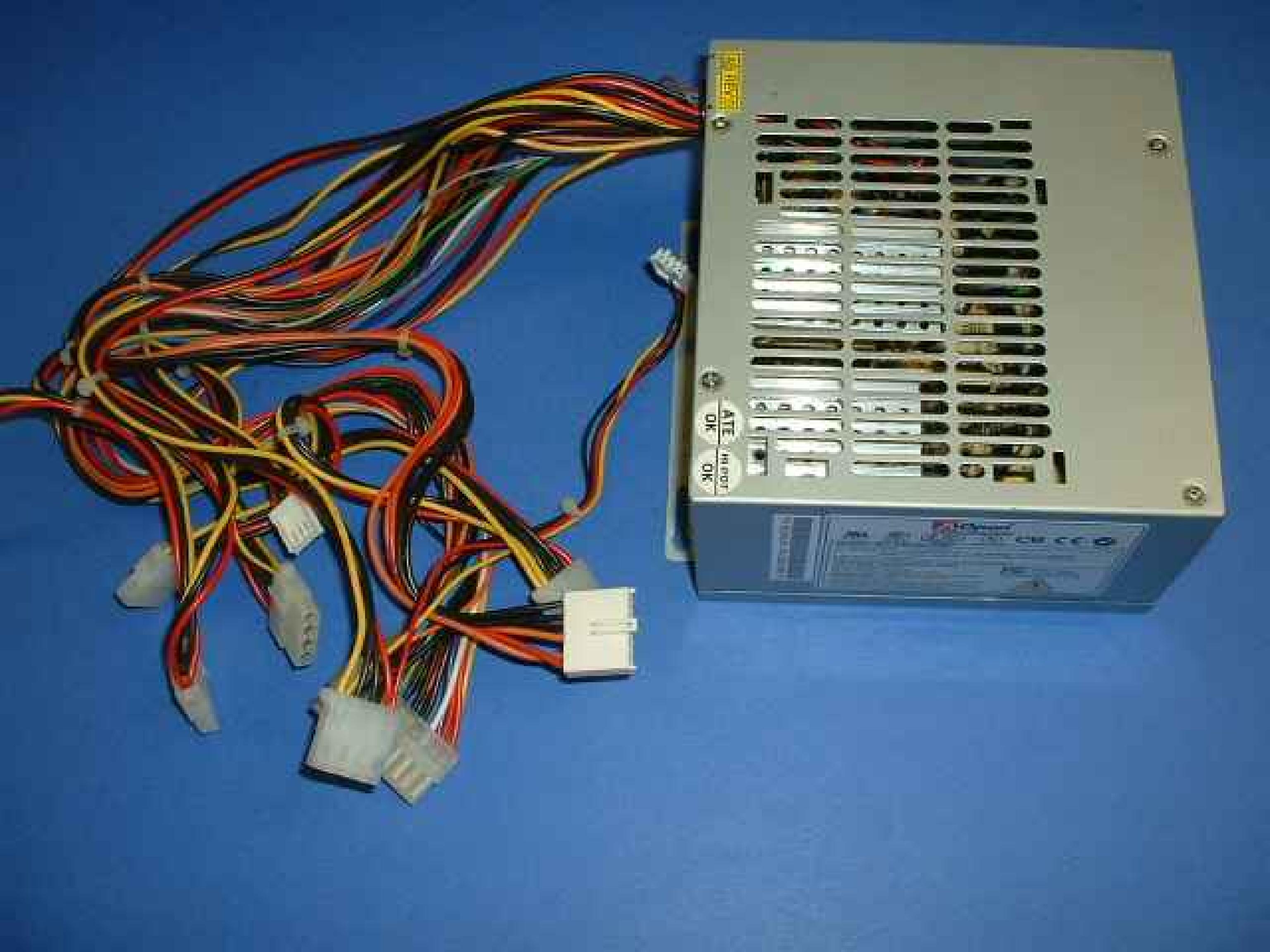 FSP GROUP / SPARKLE POWER INTL LTD / POWER MAN / YATE LOON / AOPEN / ACER FSP300-60BT CLONE 300 WATT POWER SUPPLY ATX