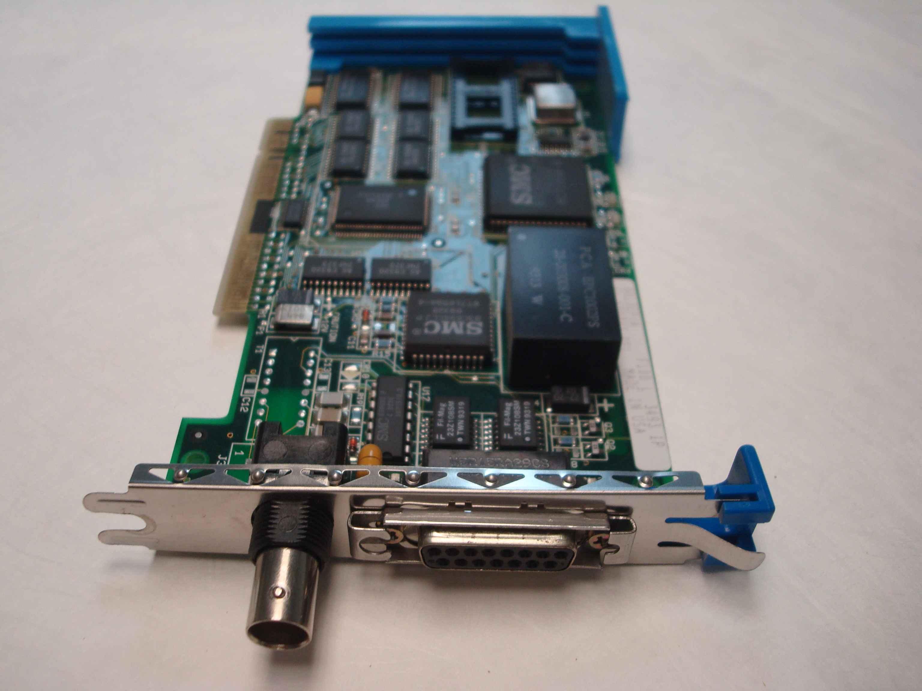 SMC / STANDARD MICROSYSTEMS CORPORATION 61-600403-001 MICROCHANNEL ETHERNET CARD COAX AND AUI