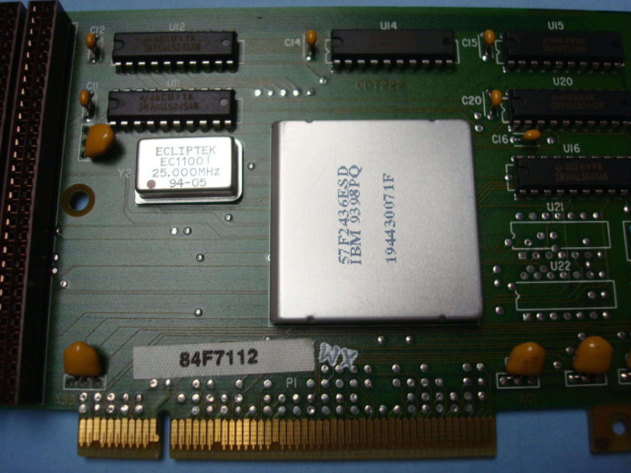 IBM 09F1942 ARTIC MULTIPORT/2 REALTIME INTERFACE MICROCHANNEL 512K