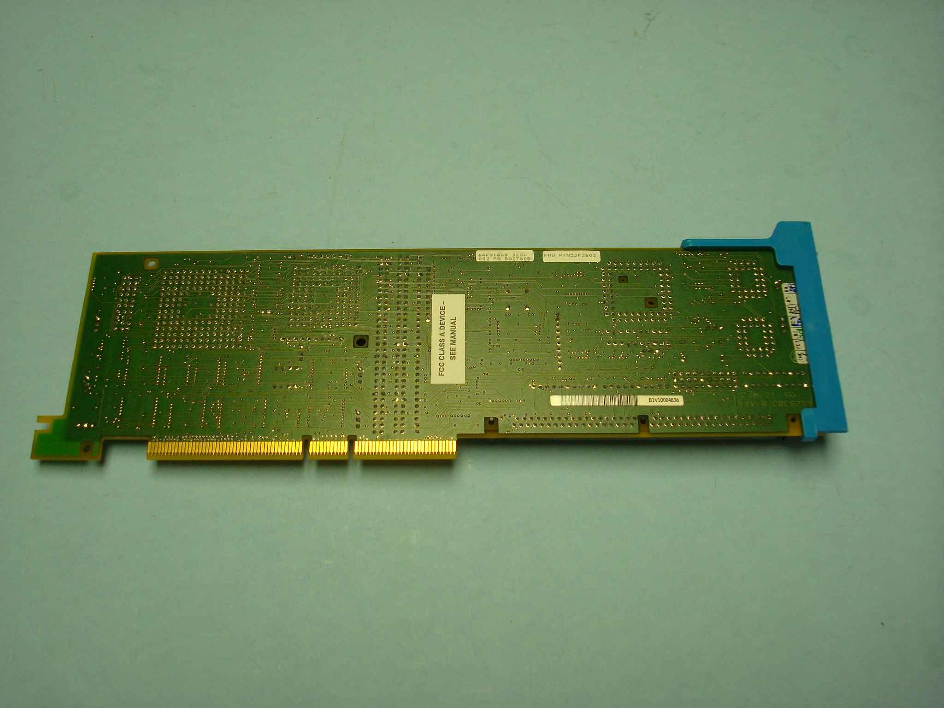 IBM 53F2603 2MB PORTMASTER ADAPTER/A MICROCHANNEL ARTIC CARD WITHOUT BACKPLANE 1MB WITH