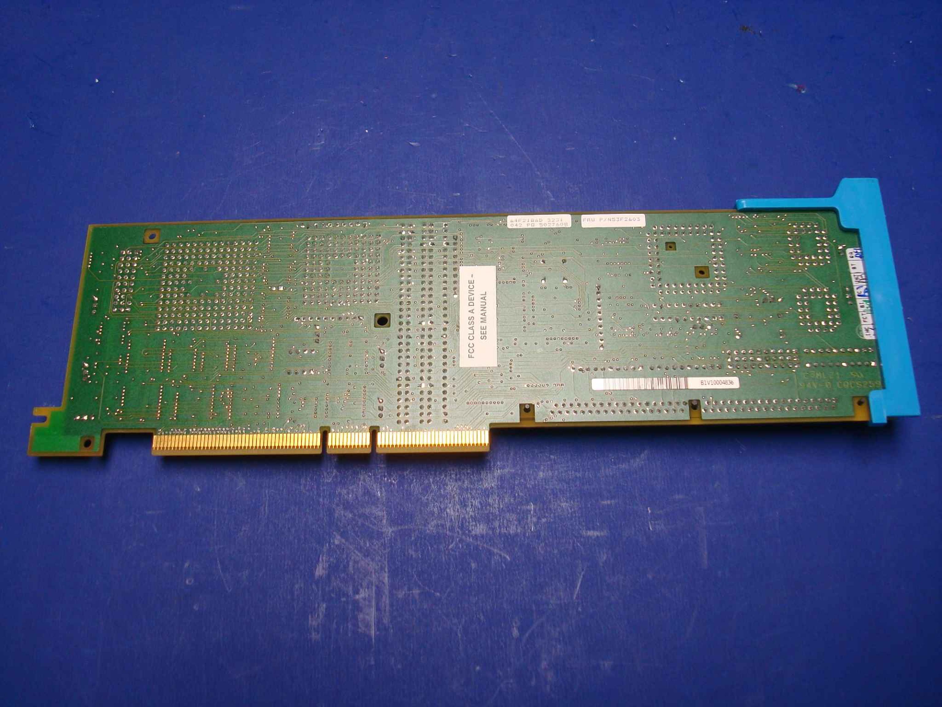 IBM 53F2603 2MB PORTMASTER ADAPTER/A MICROCHANNEL ARTIC CARD WITHOUT BACKPLANE 1MB WITH