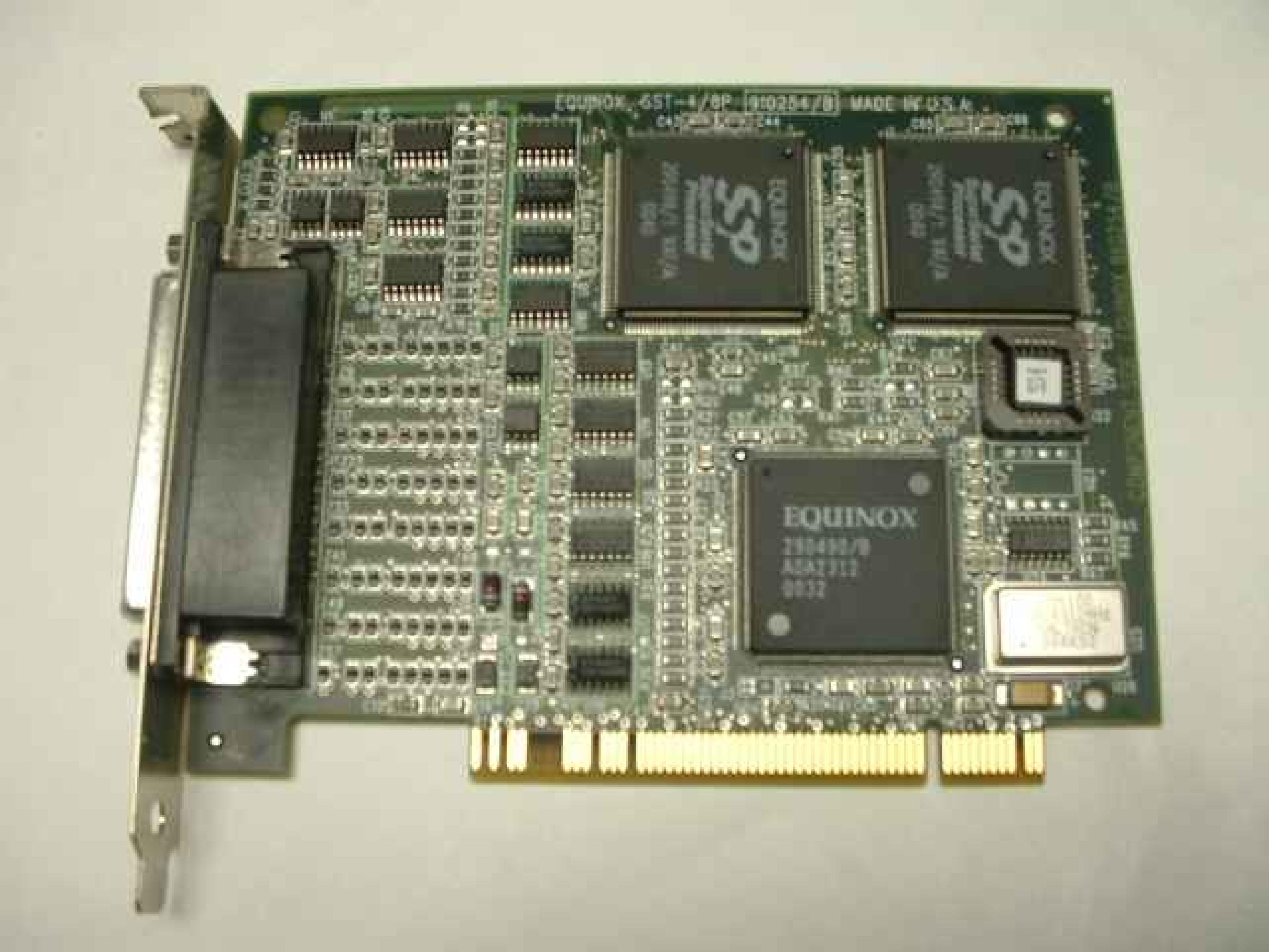 EQUINOX SST-4/8P PCI SUPERSERIAL CARD 8 PORT 4