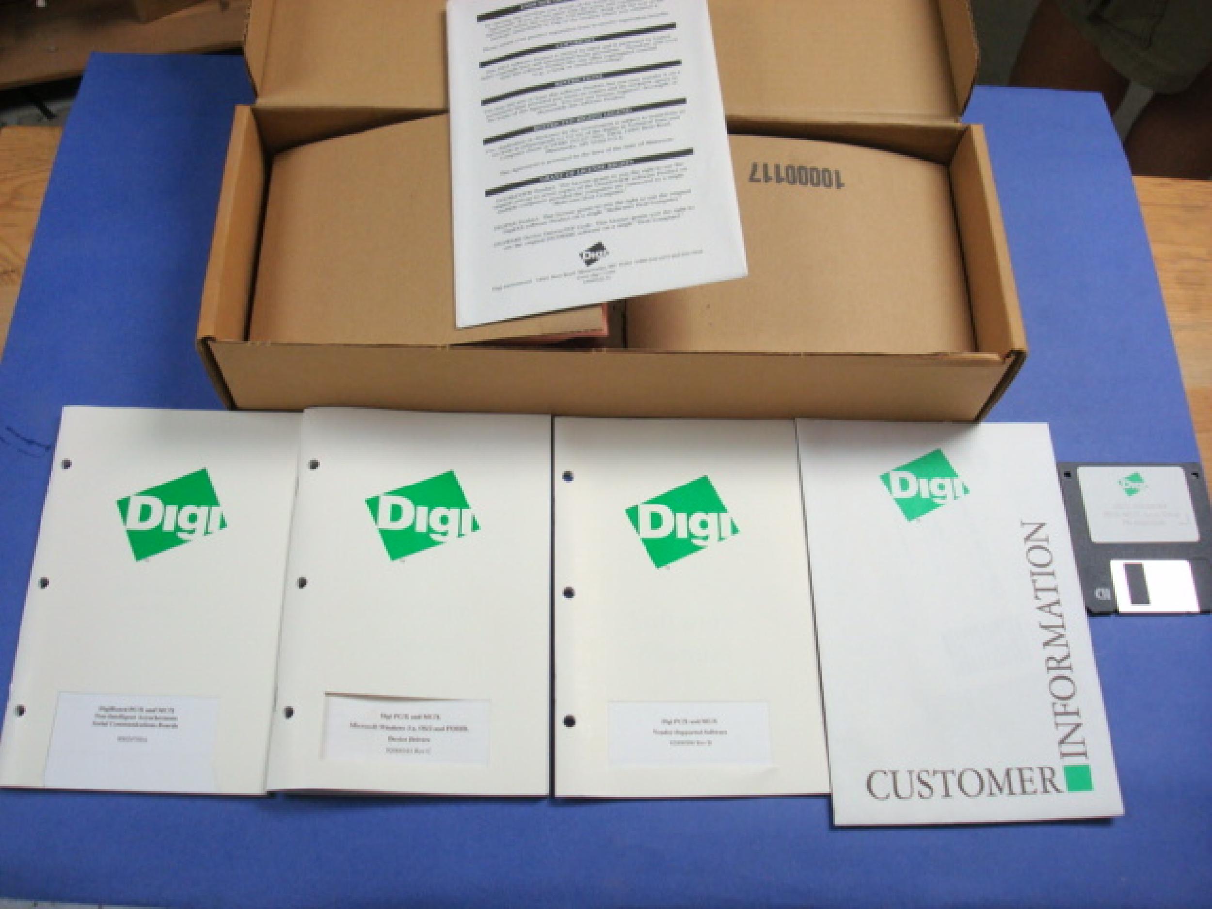 DIGI INTERNATIONAL 55000227 PC/4 4 PORT ISA 16550 UART OPEN BOX