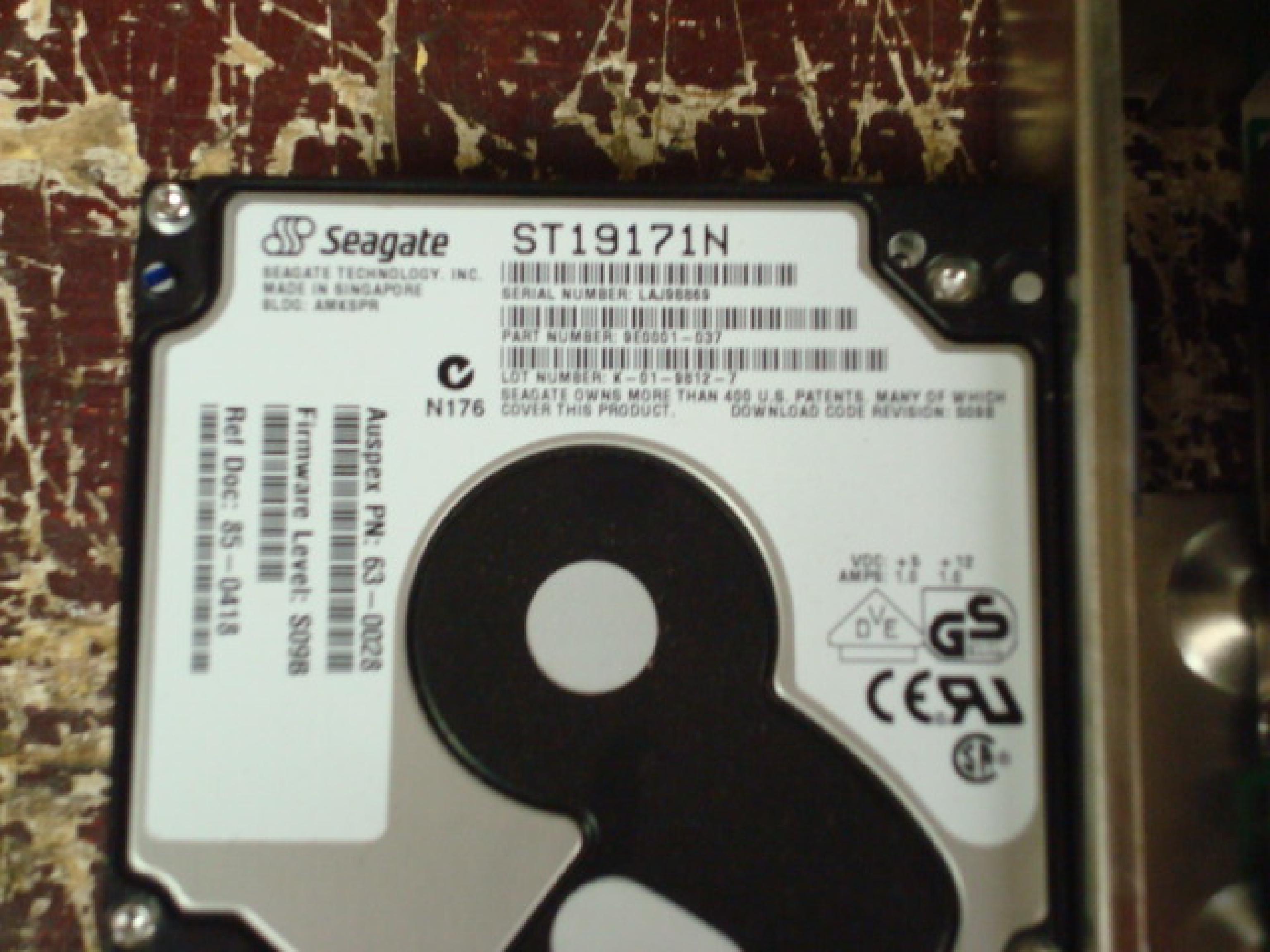 SEAGATE ST19171N 9.1GB NARROW SCSI 50 PIN